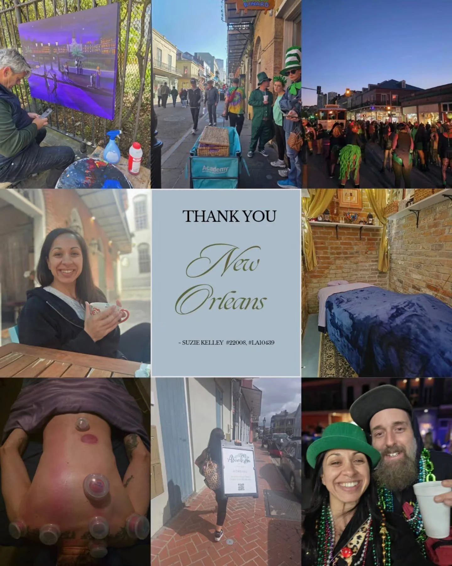 🌟 **Thank You, New Orleans!** 🌟

I would like to express my heartfelt gratitude to the New Orleans community for your incredible support last week. Awaken Massage has experienced a successful week, which I'm beyond grateful for. I'm truly loving th