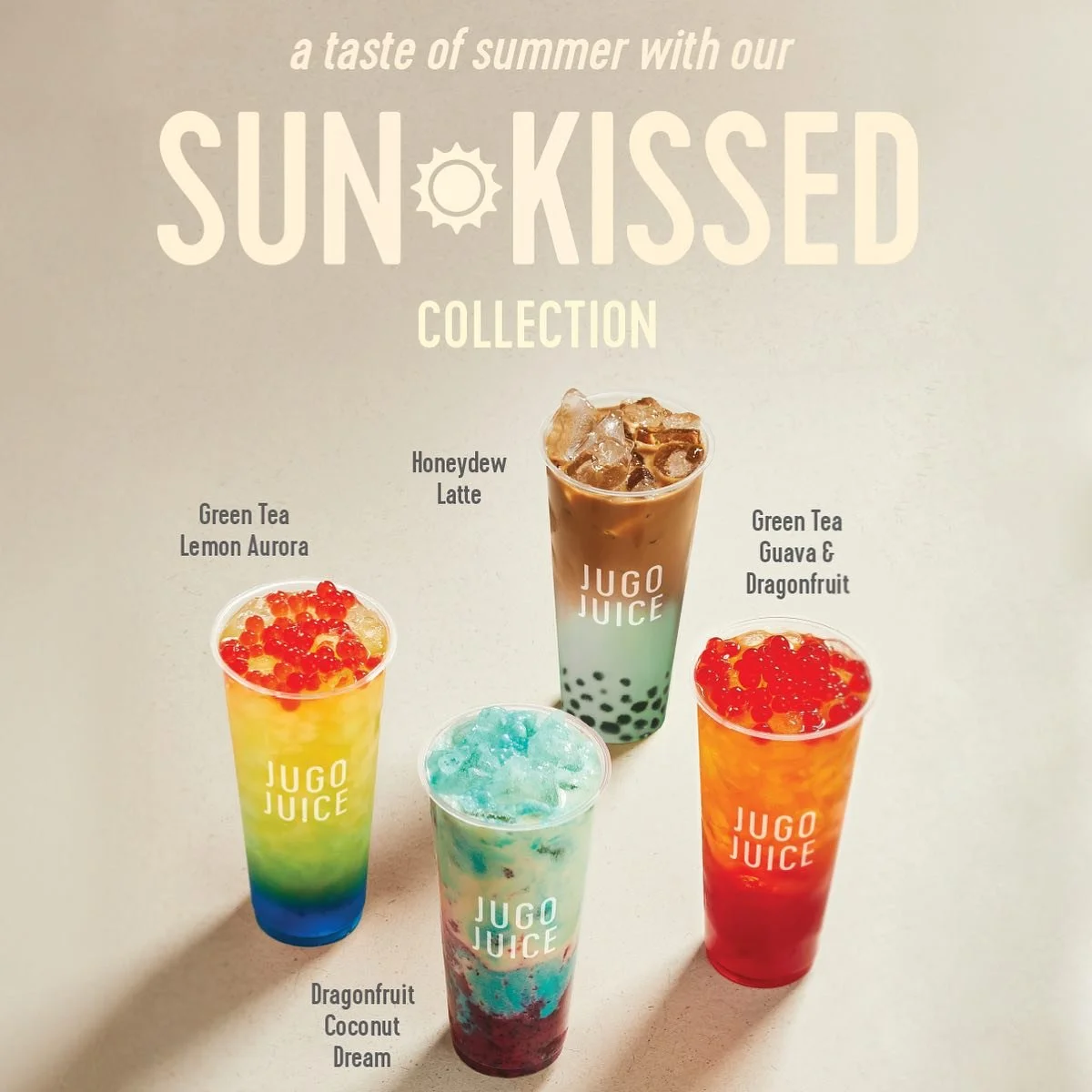 Jugo Juice Sun Kissed Collection