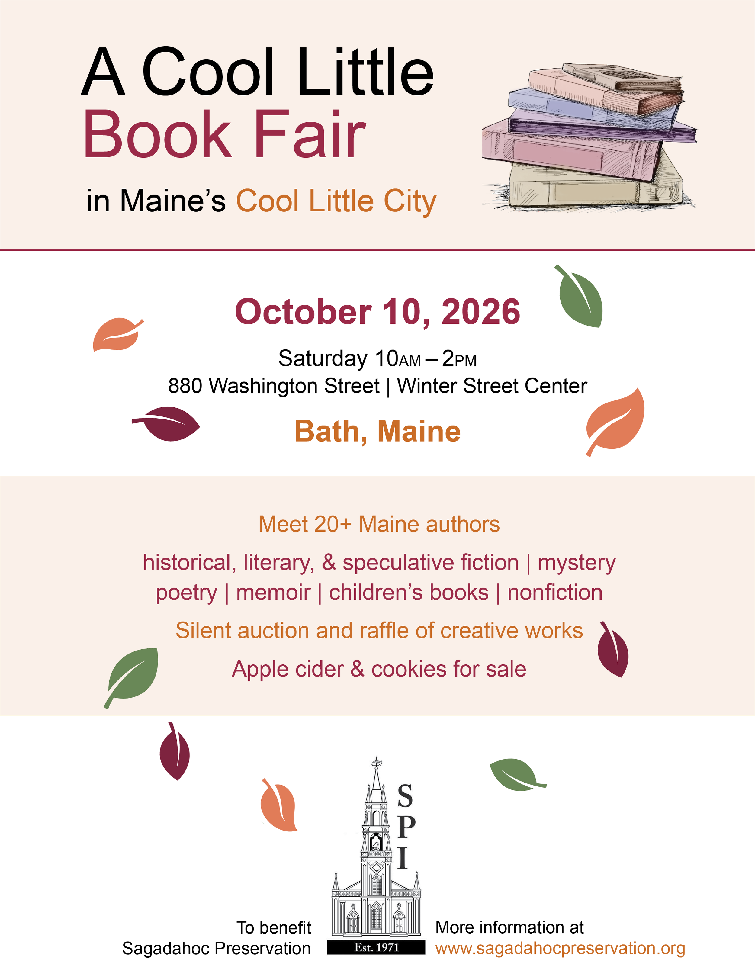 Maine's Cool Little Book Fair