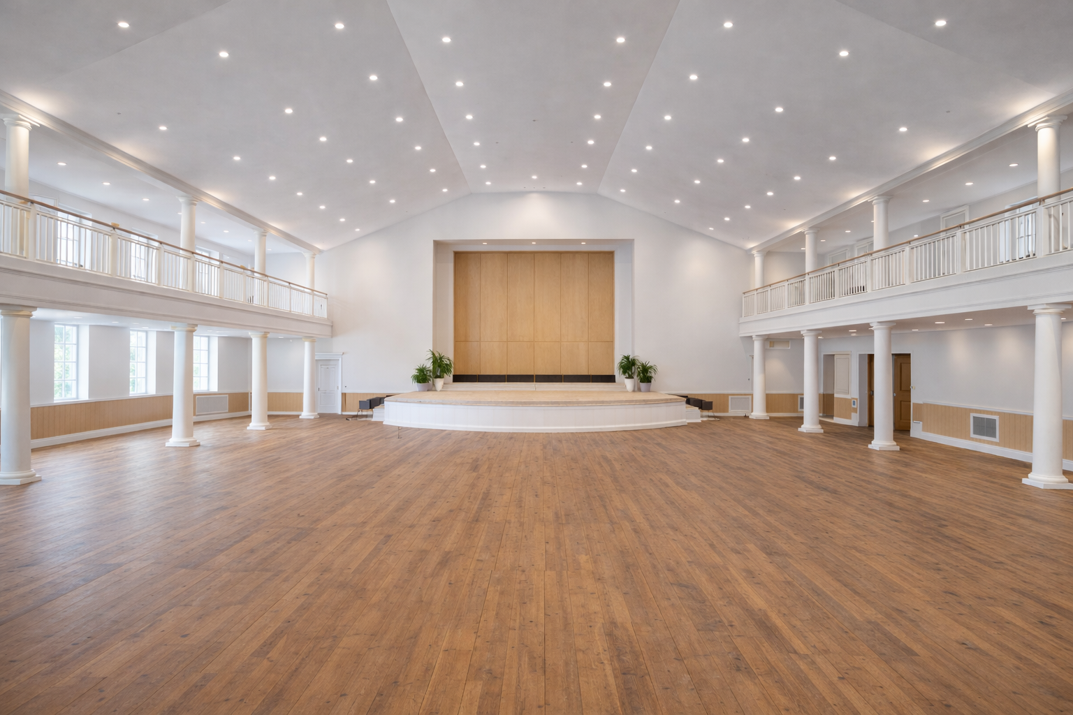 A rendered version of a renovated sanctuary - just to help us imagine this space anew.