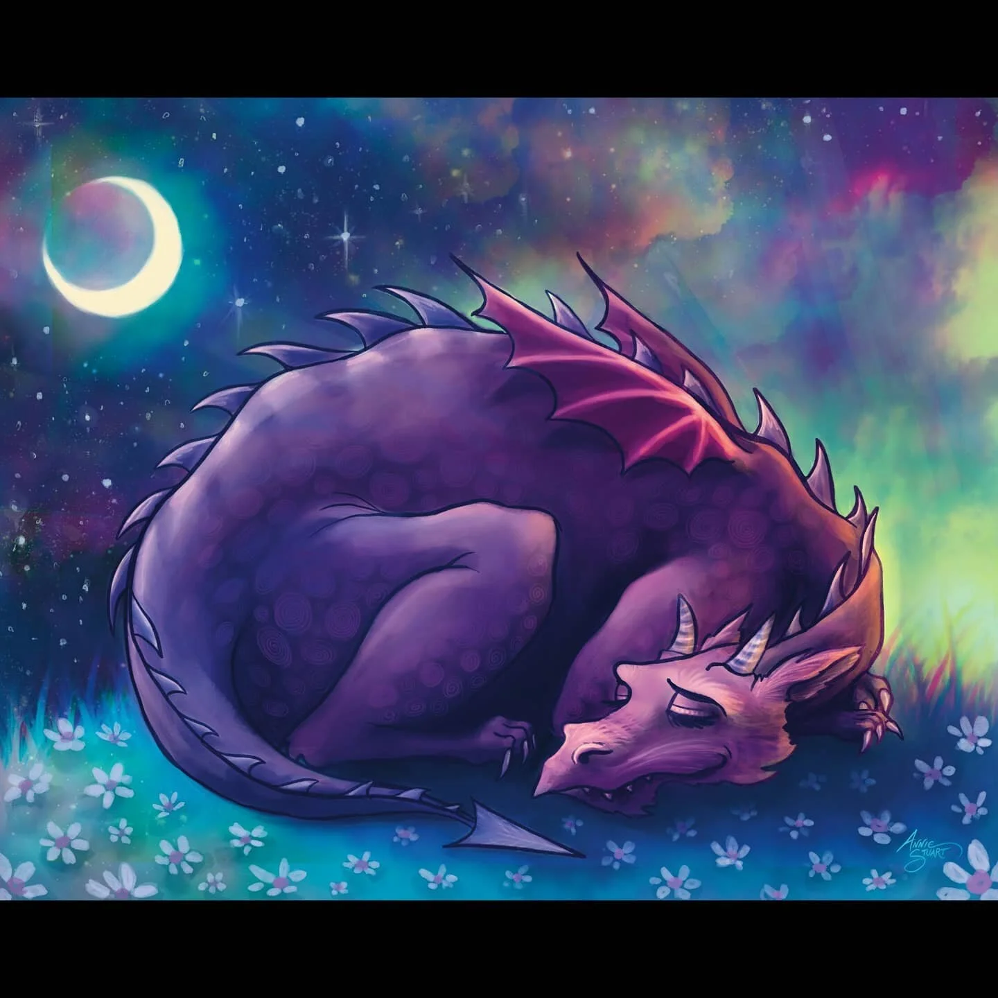 Don't wake the dragon 💜🐲