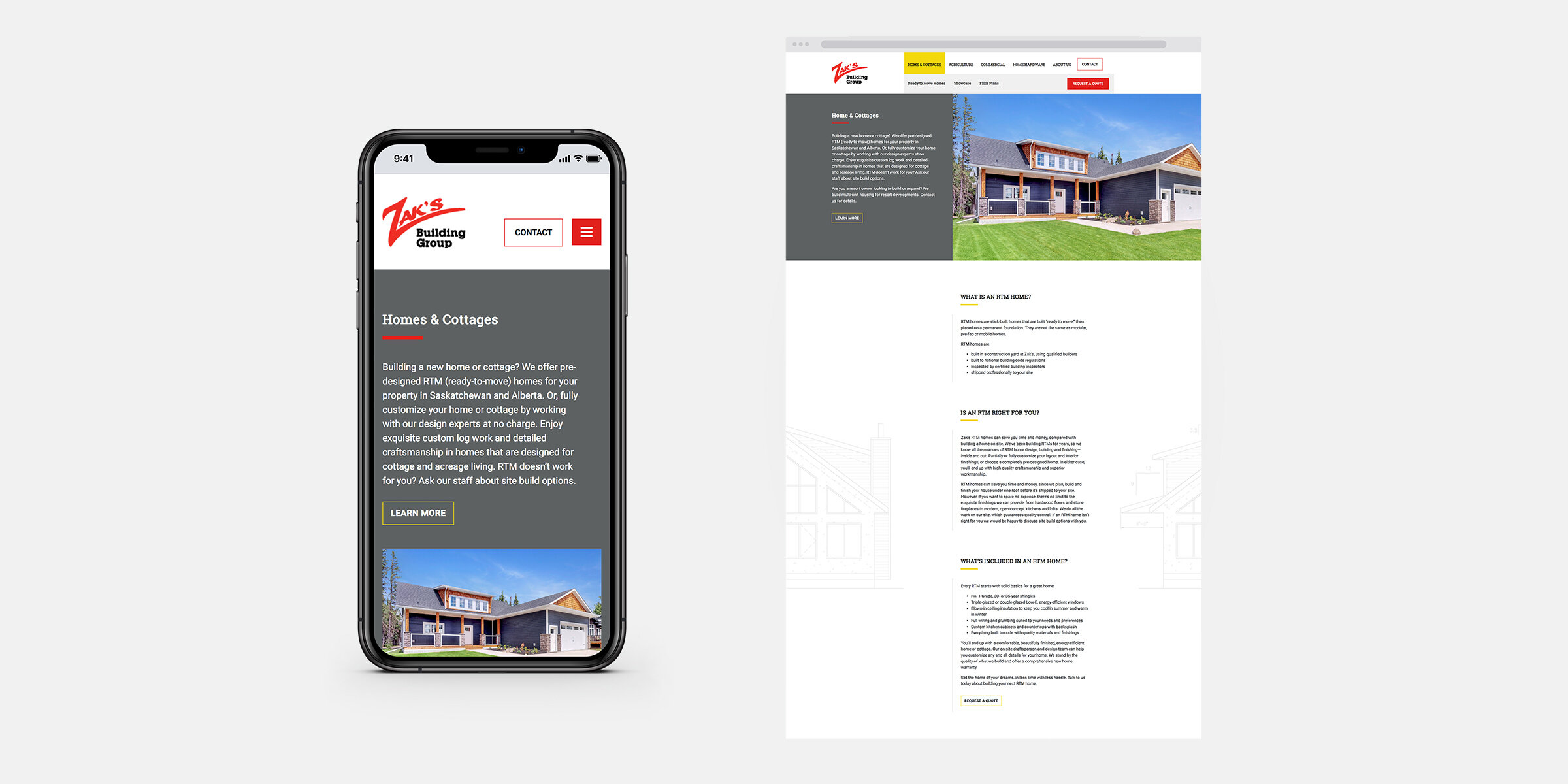 Website Design (Desktop & Mobile)