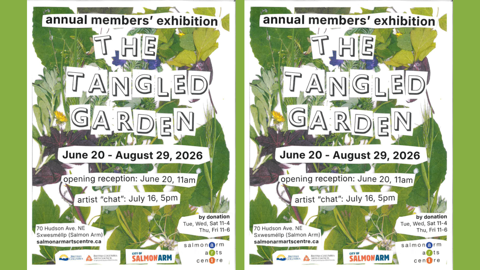 Artist Chat - The Tangled Garden