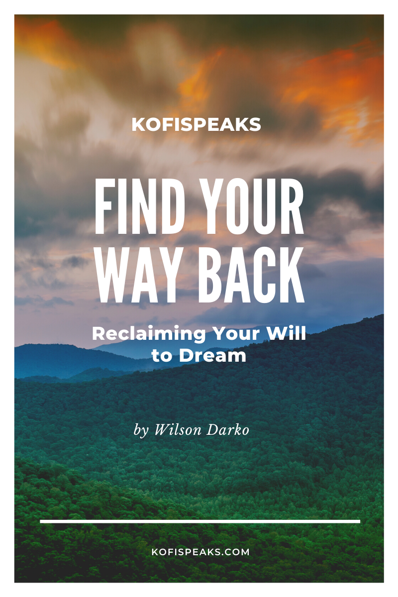 Find Your Way Back — KofiSpeaks