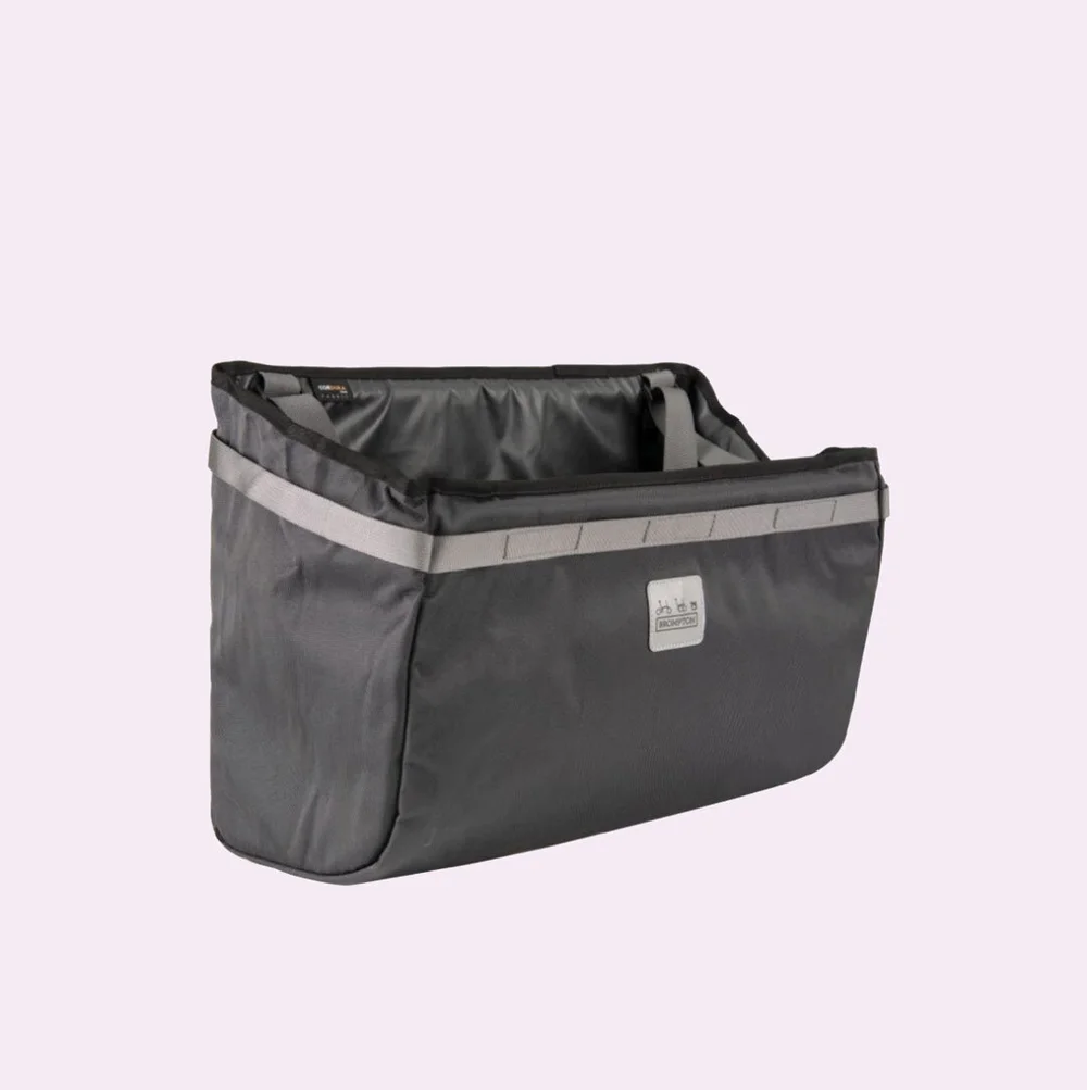 Brompton Borough Basket Bags 23L capacity in water-resistant Made