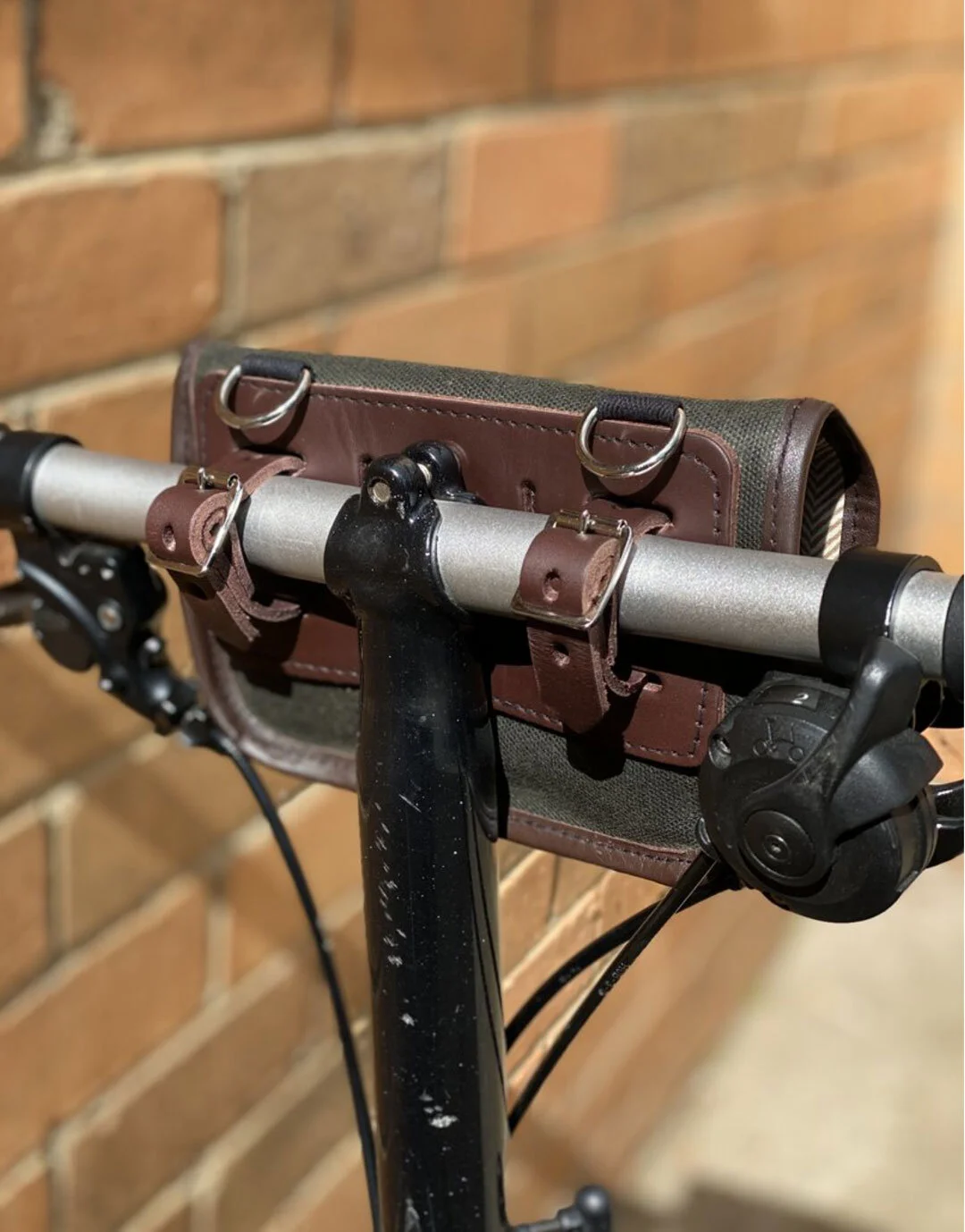 Brompton Bicycles Australia Carradice Bingley - small handle bag, green