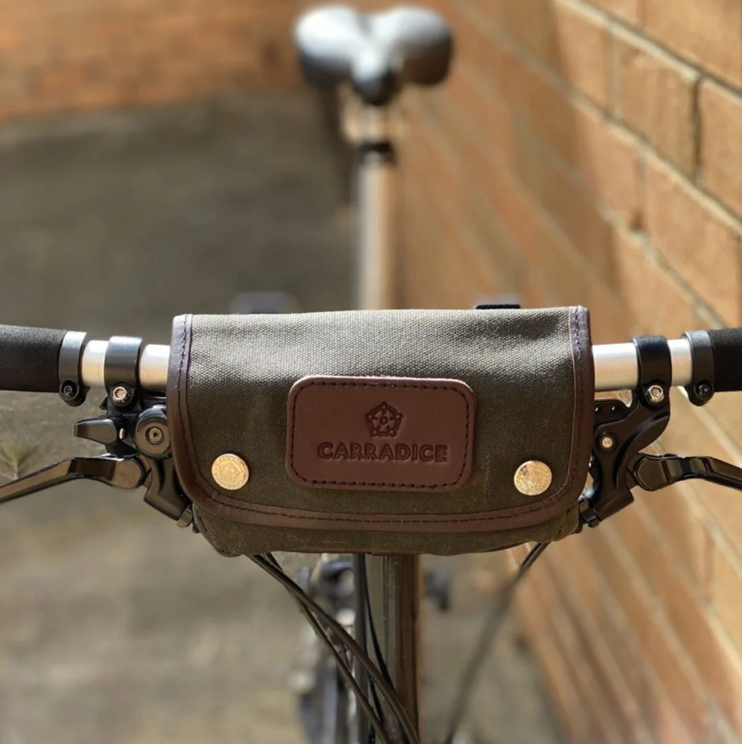 Brompton Bicycles Australia Carradice Bingley - small handle bag, green