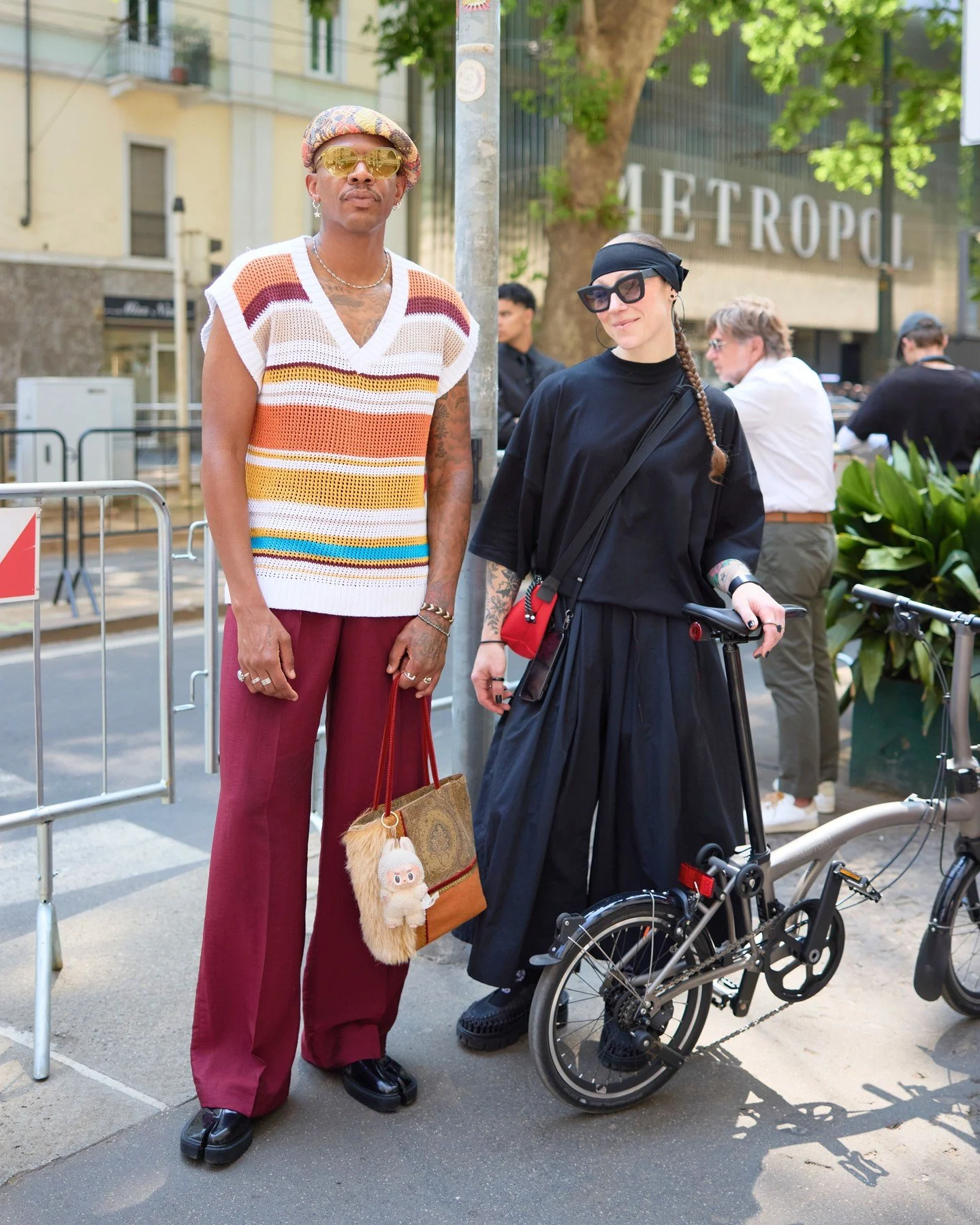 Long time friend of Brompton, Leeana at the Milan Fashion Week. 
Ft the Brompton T Line. 
@leeanakjames
@bromptonjmilano 
📷 @jayzoophotography