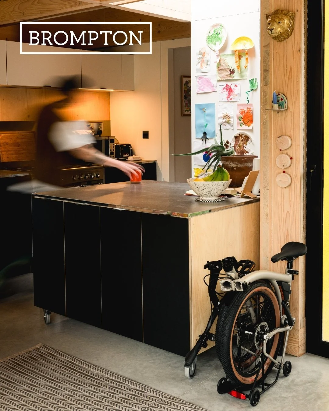 You can store it away almost anywhere. 

The original folding bike, built for the city. 
#lifeunfolded