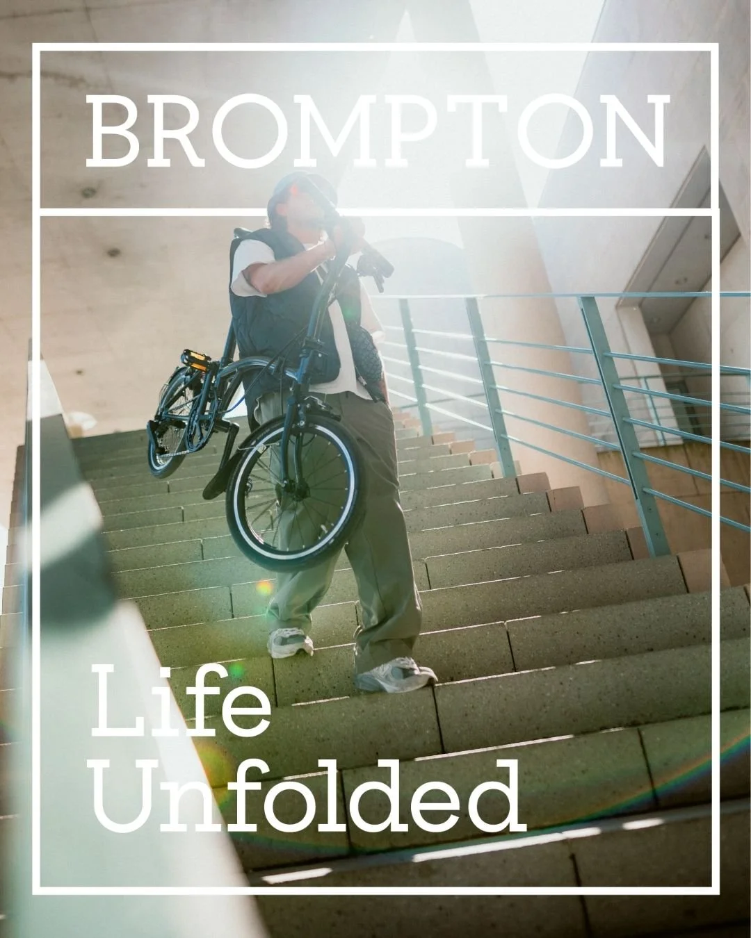 Step out for a moment. 

#lifeunfolded