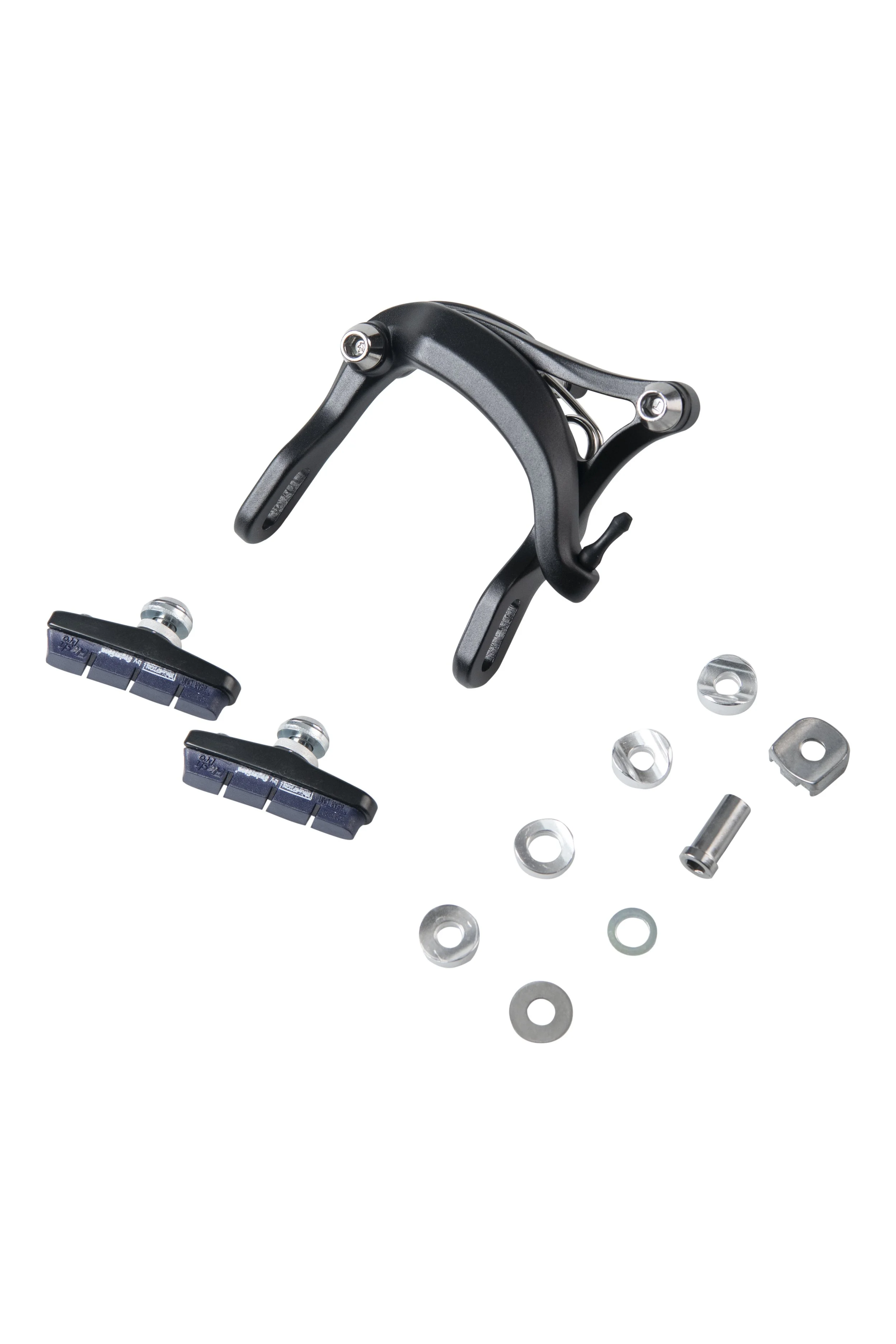 Brake caliper - front or rear with Swiss Stop pads (Black)