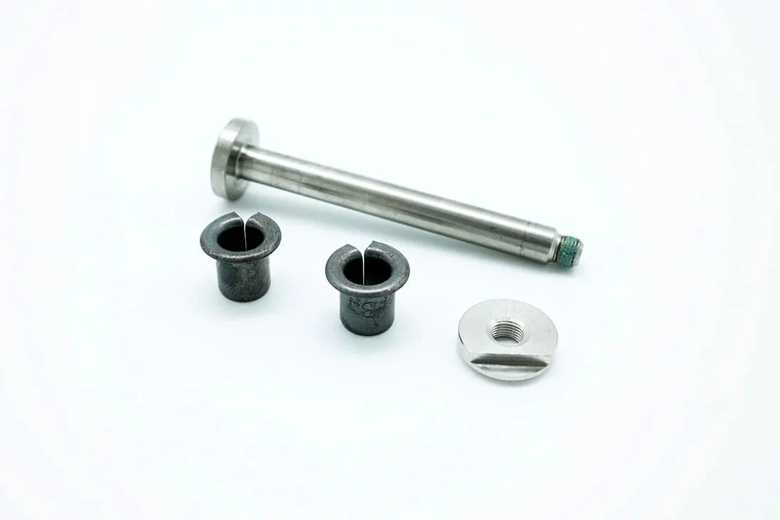 Brompton Main Frame Hinge Spindle & Nut - for T Line
