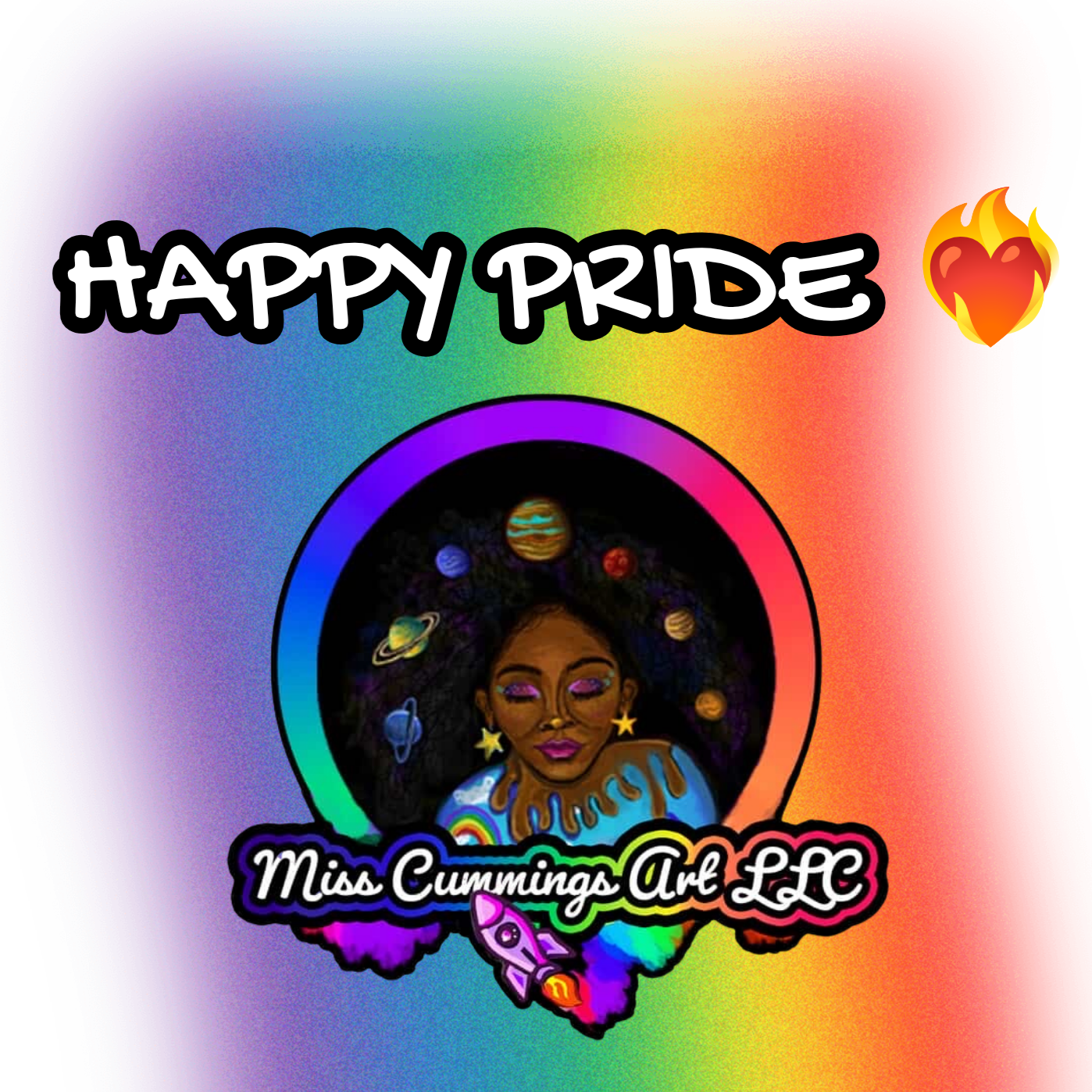 Handmade Vibrant Pride Bandanas