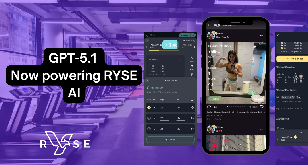 🔥 Big upgrade at RYSE !
