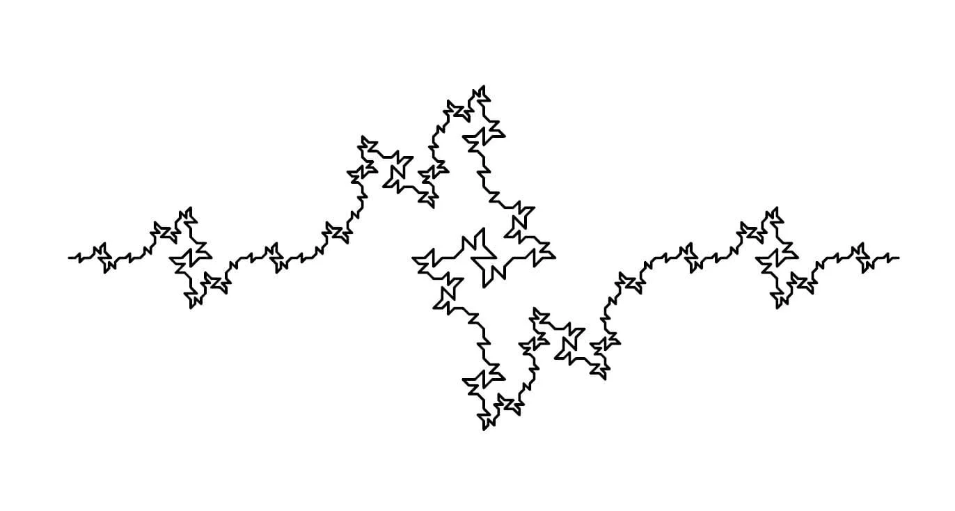 koch curve, 45, II - 5-min.JPG