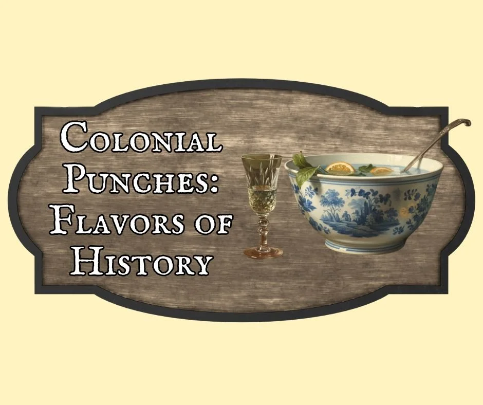 "Colonial Punches: Flavors of History" Class with Tony Shahan