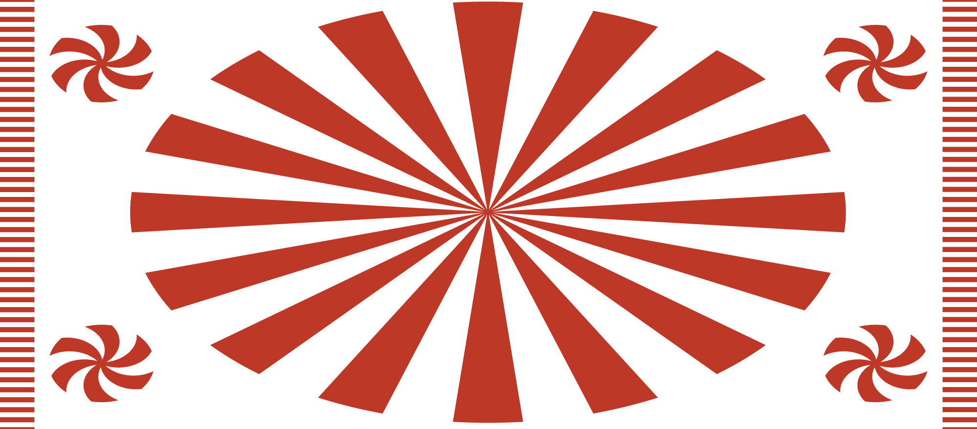 Branded ticket themed background graphic.