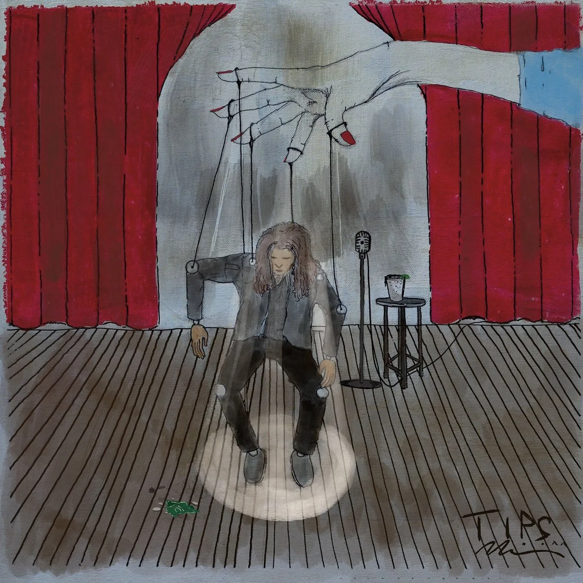 Miwi LaLupa - "Tips" LP (2019) - drummer on select songs