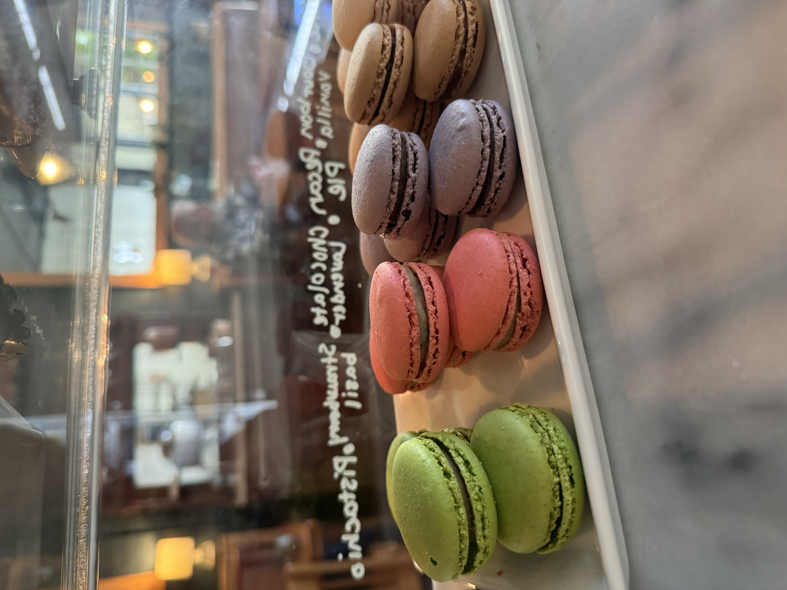 macarons imported from France