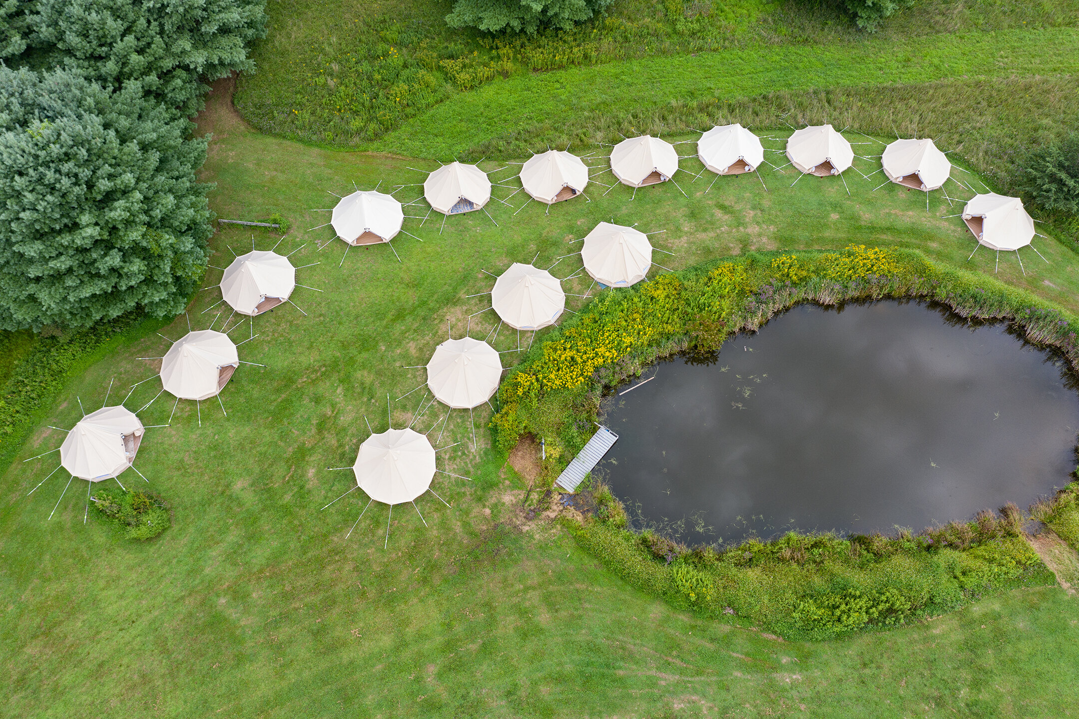 Glamping in the Catskills New York