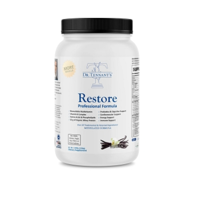 Dr. Tennant's® RESTORE™ Professional Formula - Vanilla - 1536 g.png