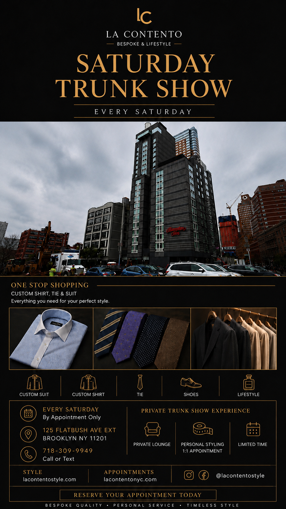 Special Promotion to launching at Hampton Inn Brooklyn Downtown