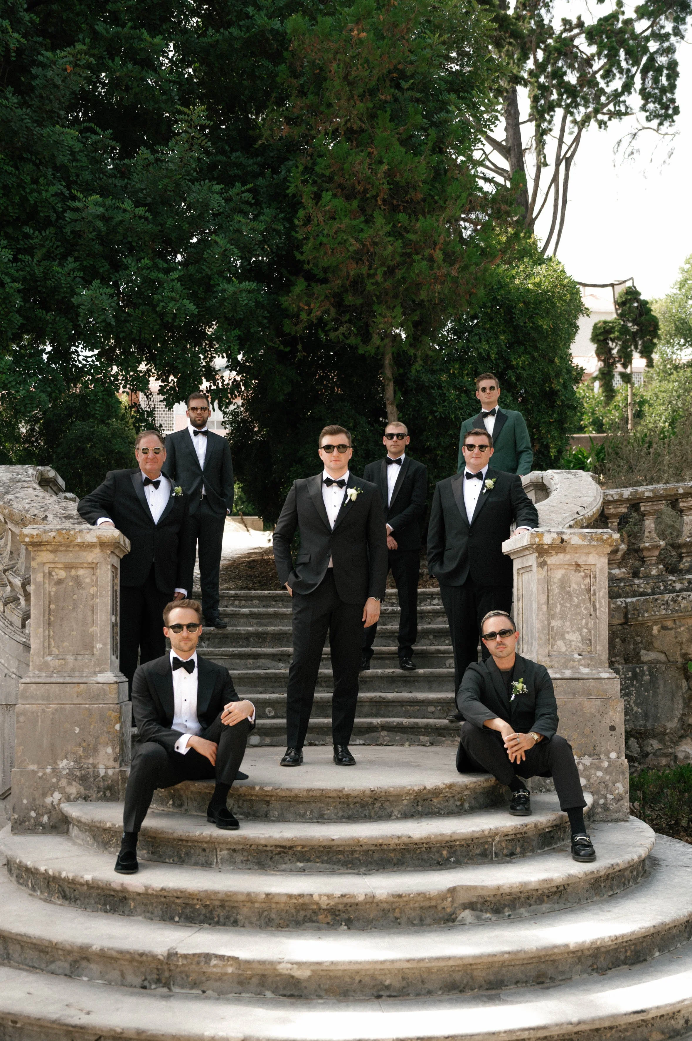 Experience personal styling and bespoke craftsmanship from wedding suit specialists dedicated to your perfect fit.