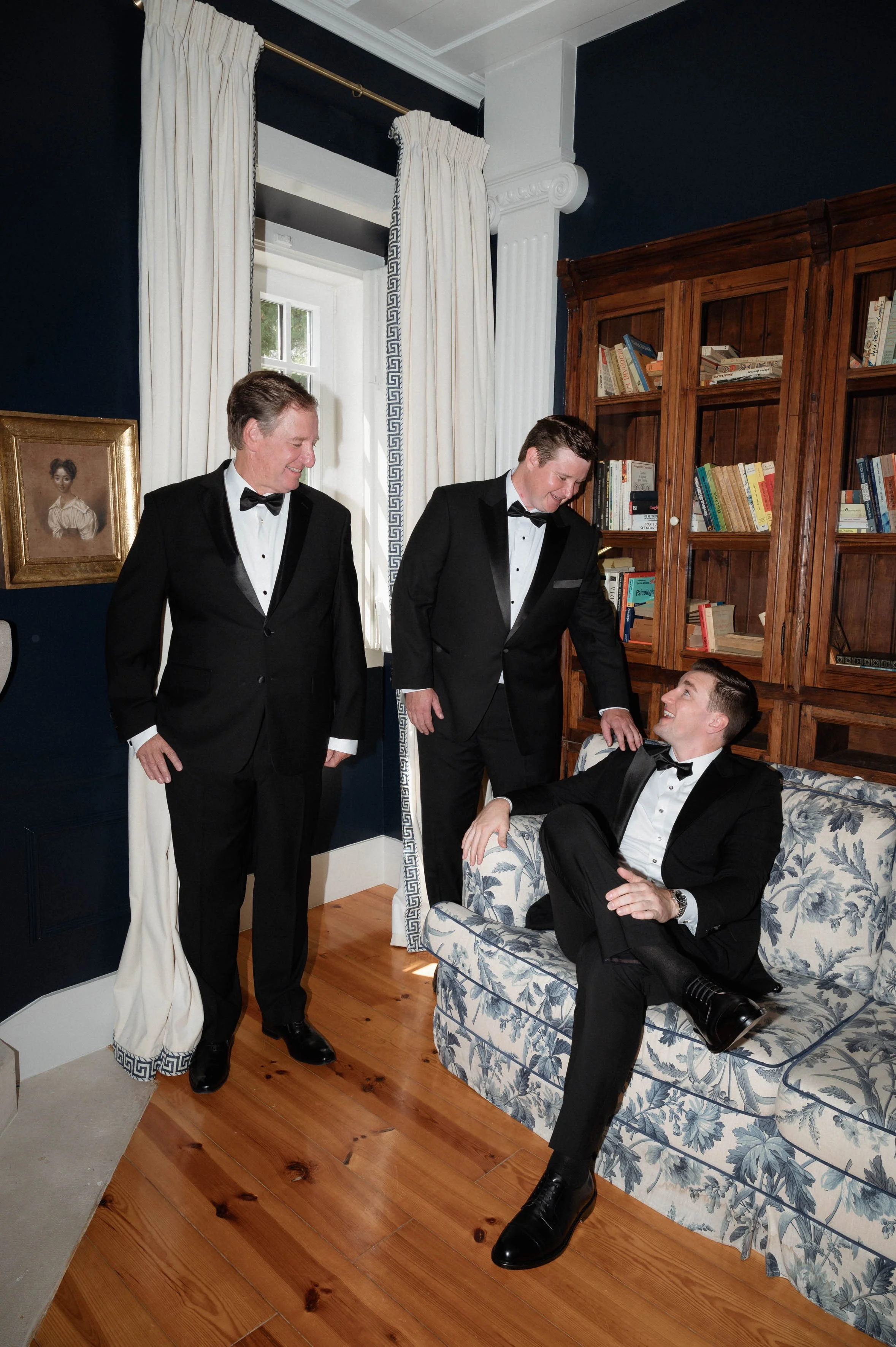 From the groom and best man to the fathers, let La Contento style your entire wedding party. Ask about our special wedding packages.