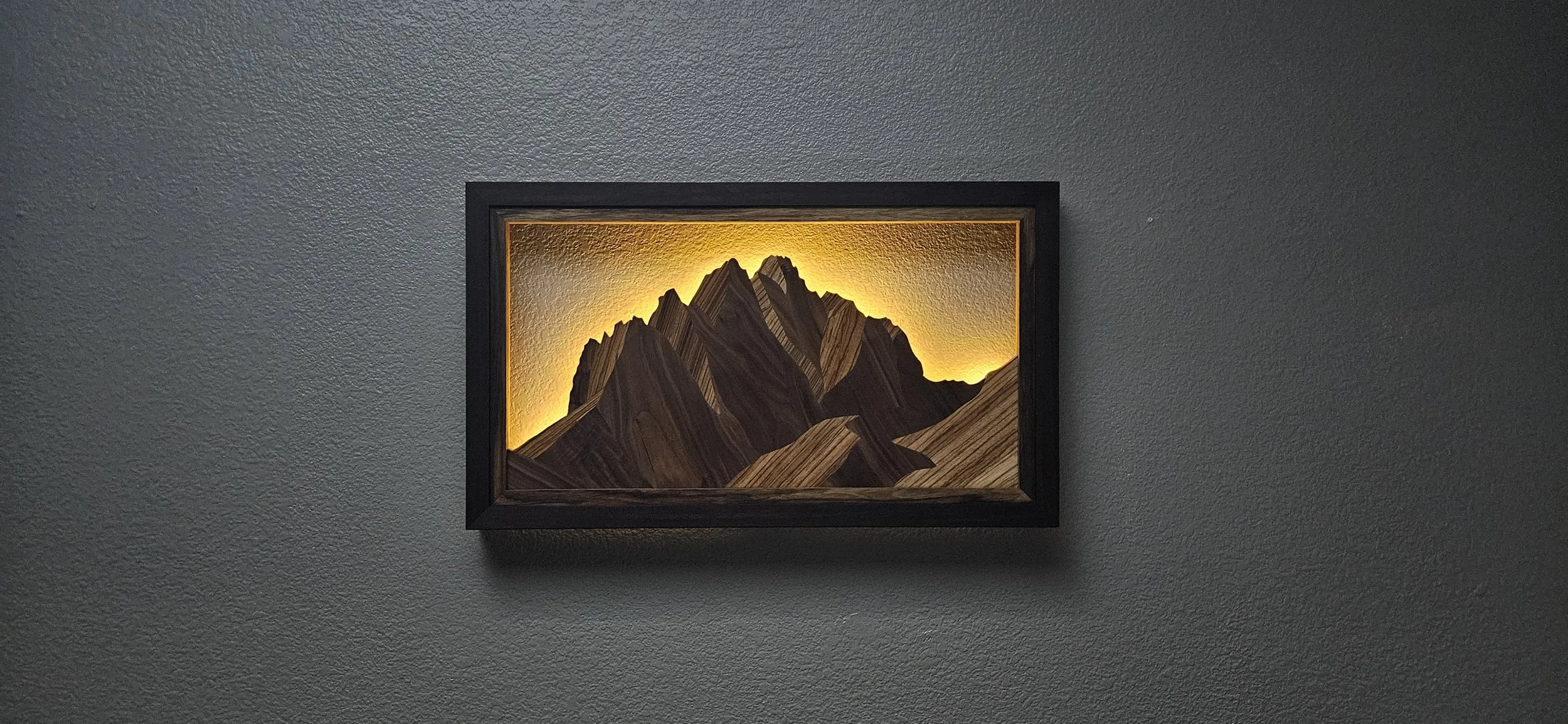 Mt Heyburn 27" x 14"