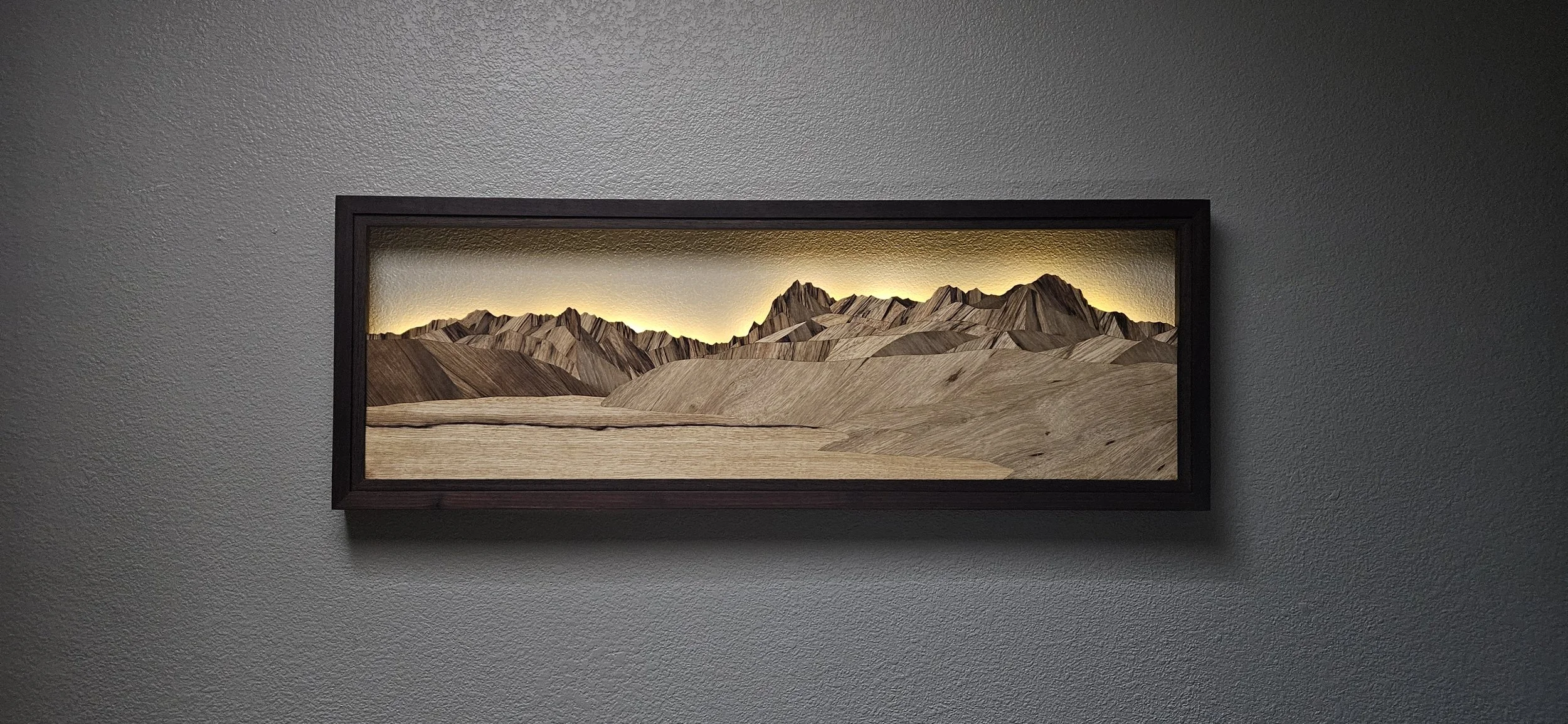 Redfish Lake 48" x 16"