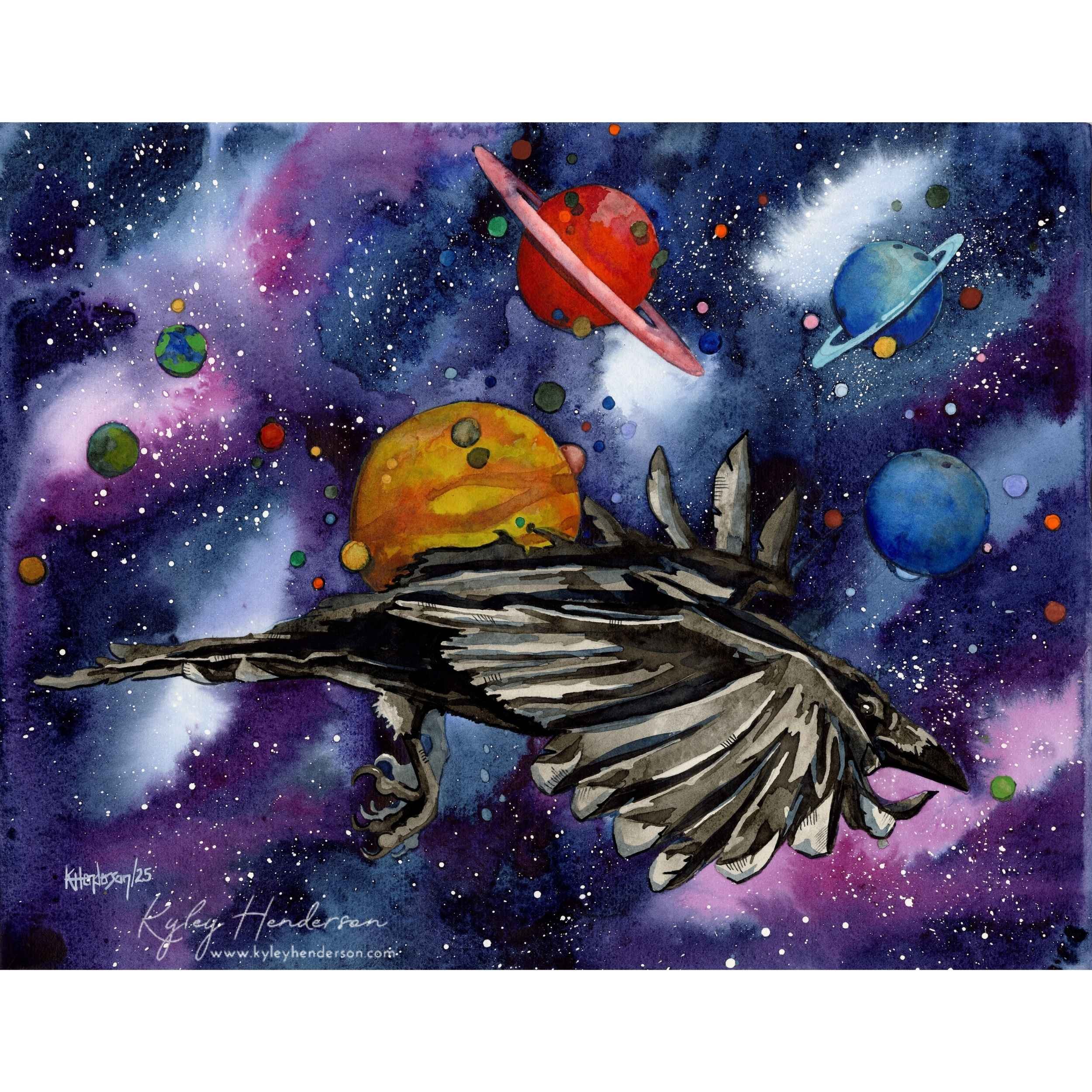 Great Escape 2025 11x14" Indian Ink & Watercolor