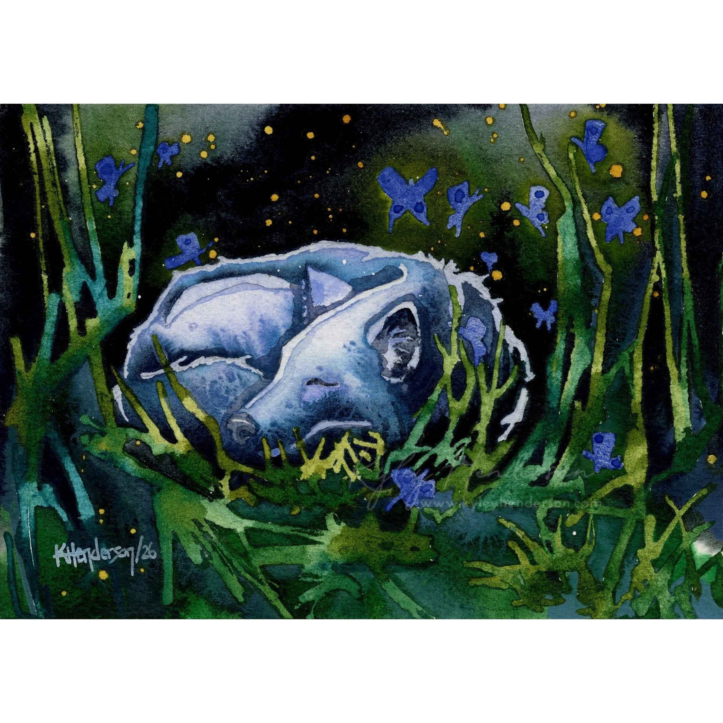 Moonlight
2026
5x7" Watercolor