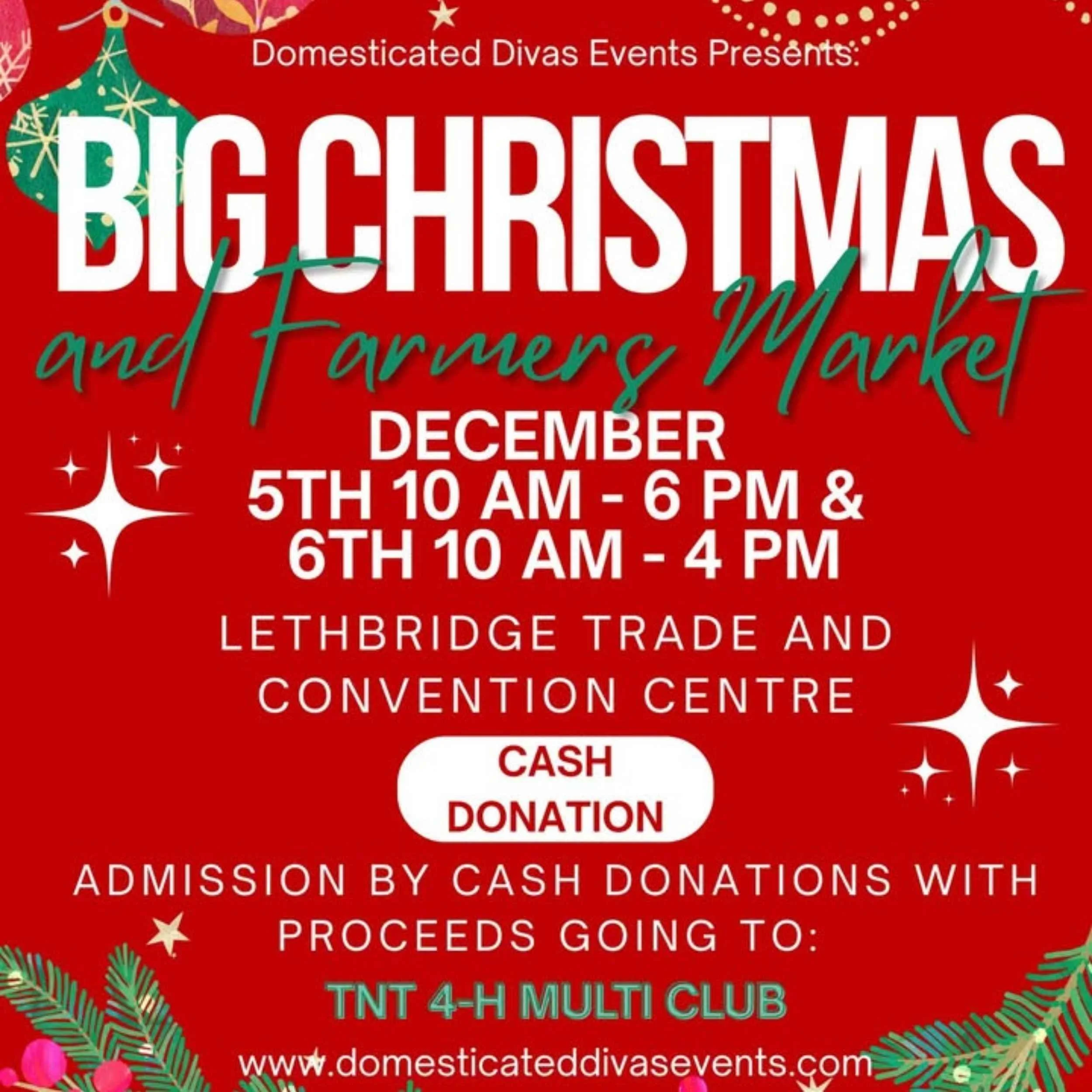 Big christmas &amp; Farmers Market Lethbridge