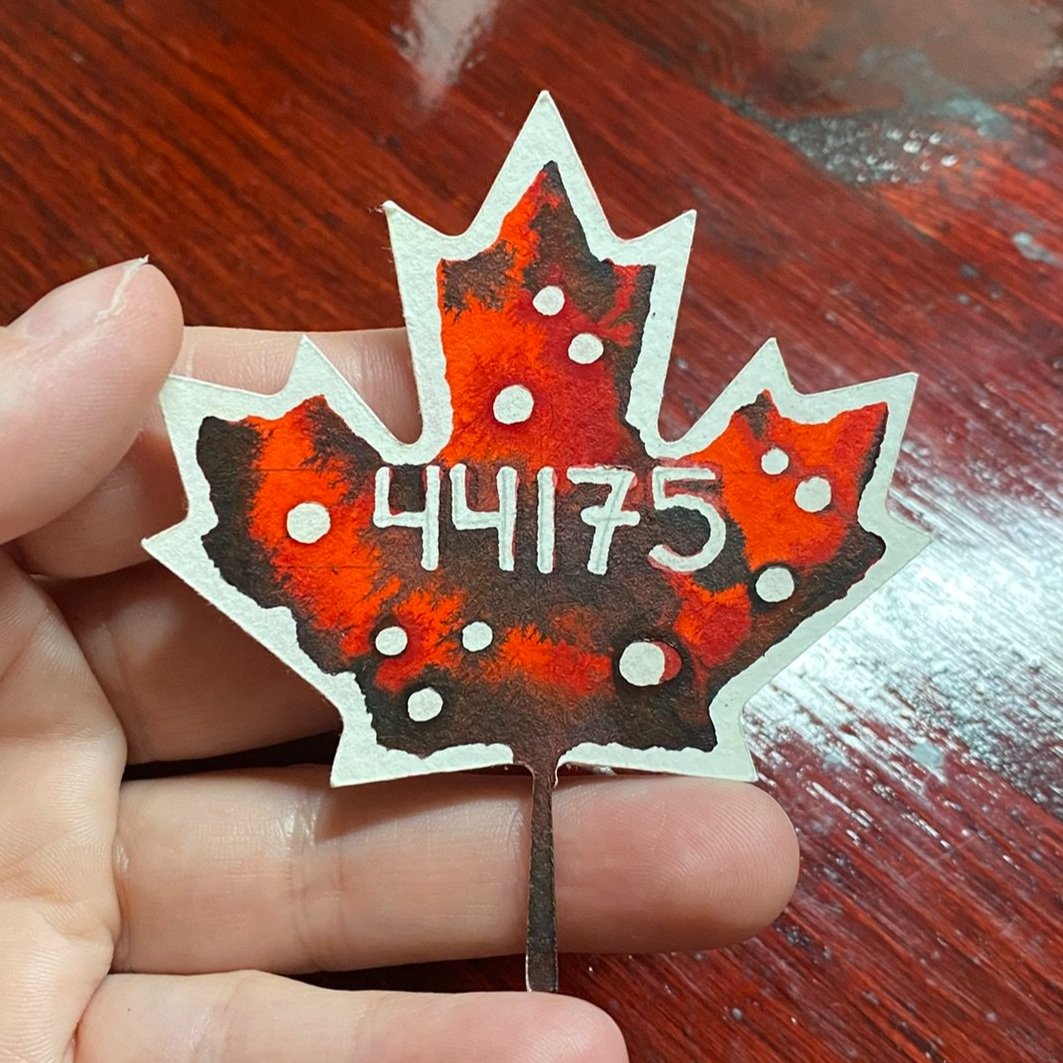 RCMP Regimental Number Customization