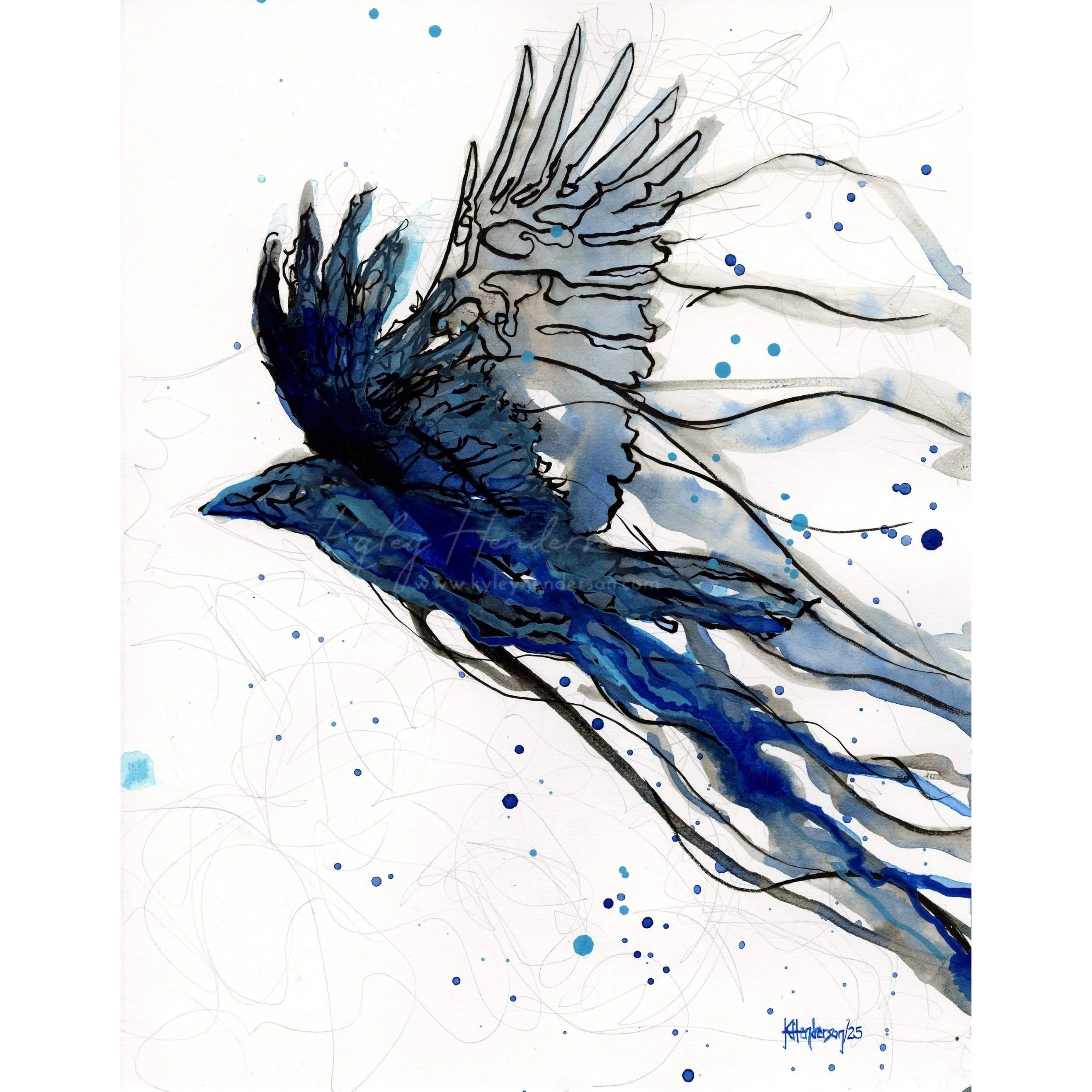Under Water
2025
11x14" Indian Ink, Pencil, Watercolor