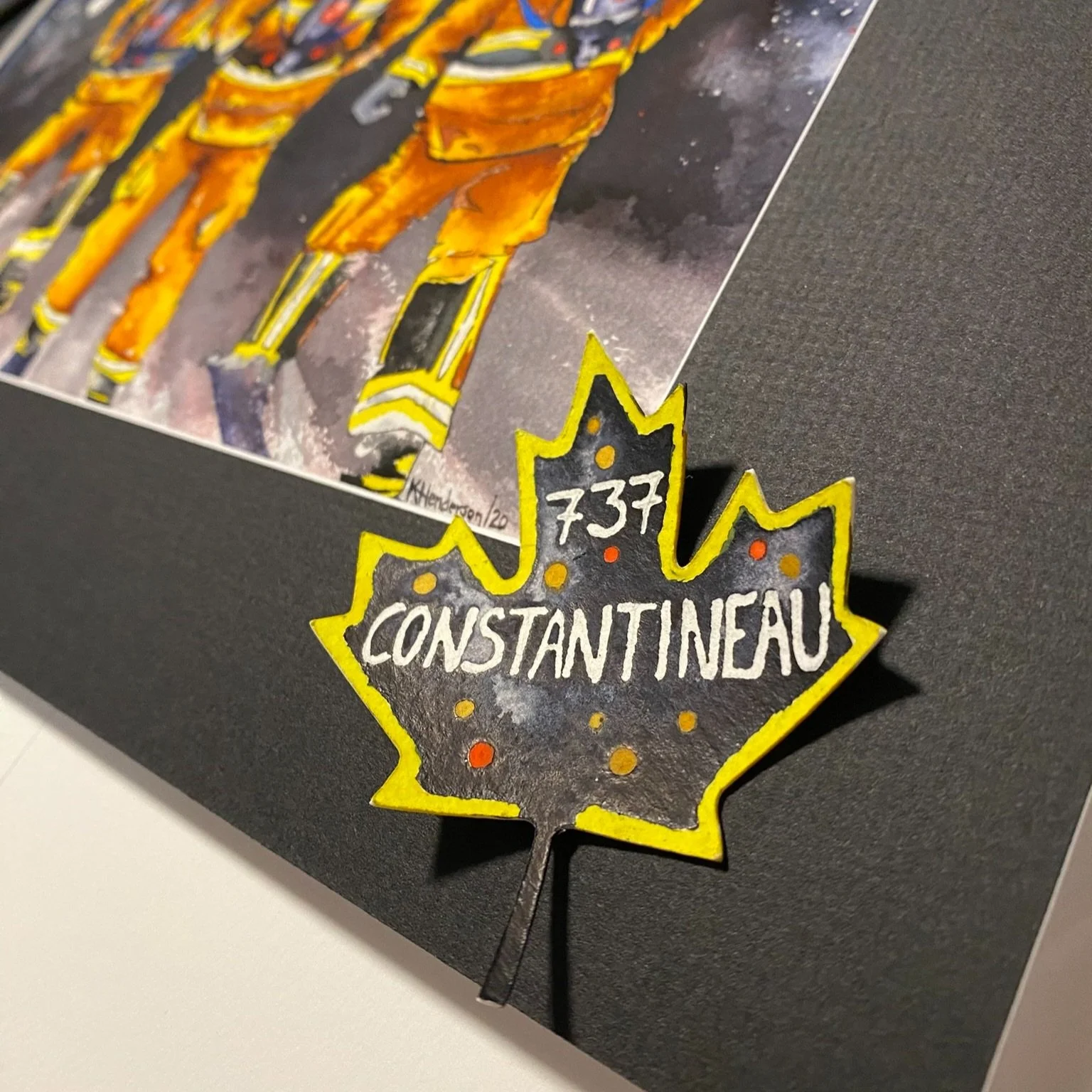 firefighter gift customization emblem