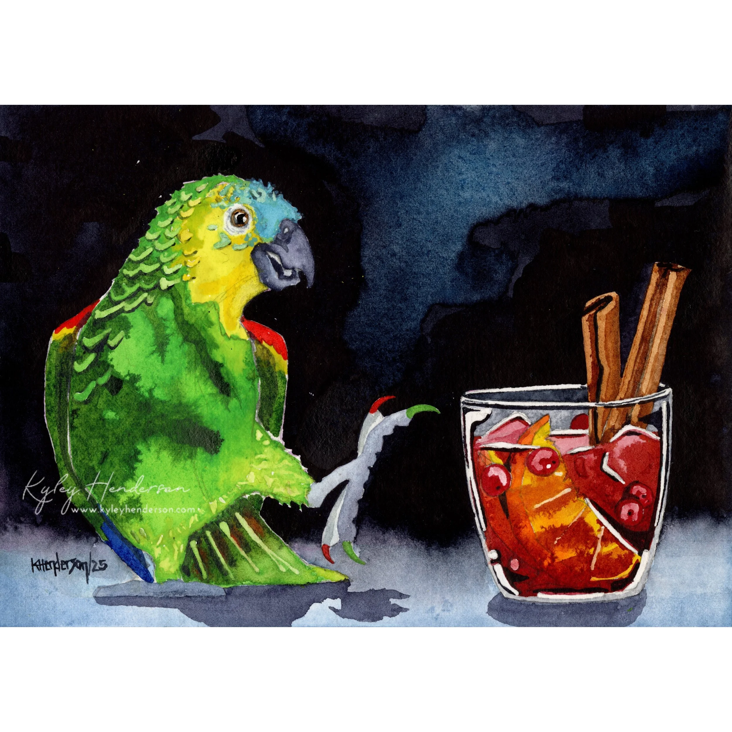 Trouble Maker 2025 5x7" Watercolor