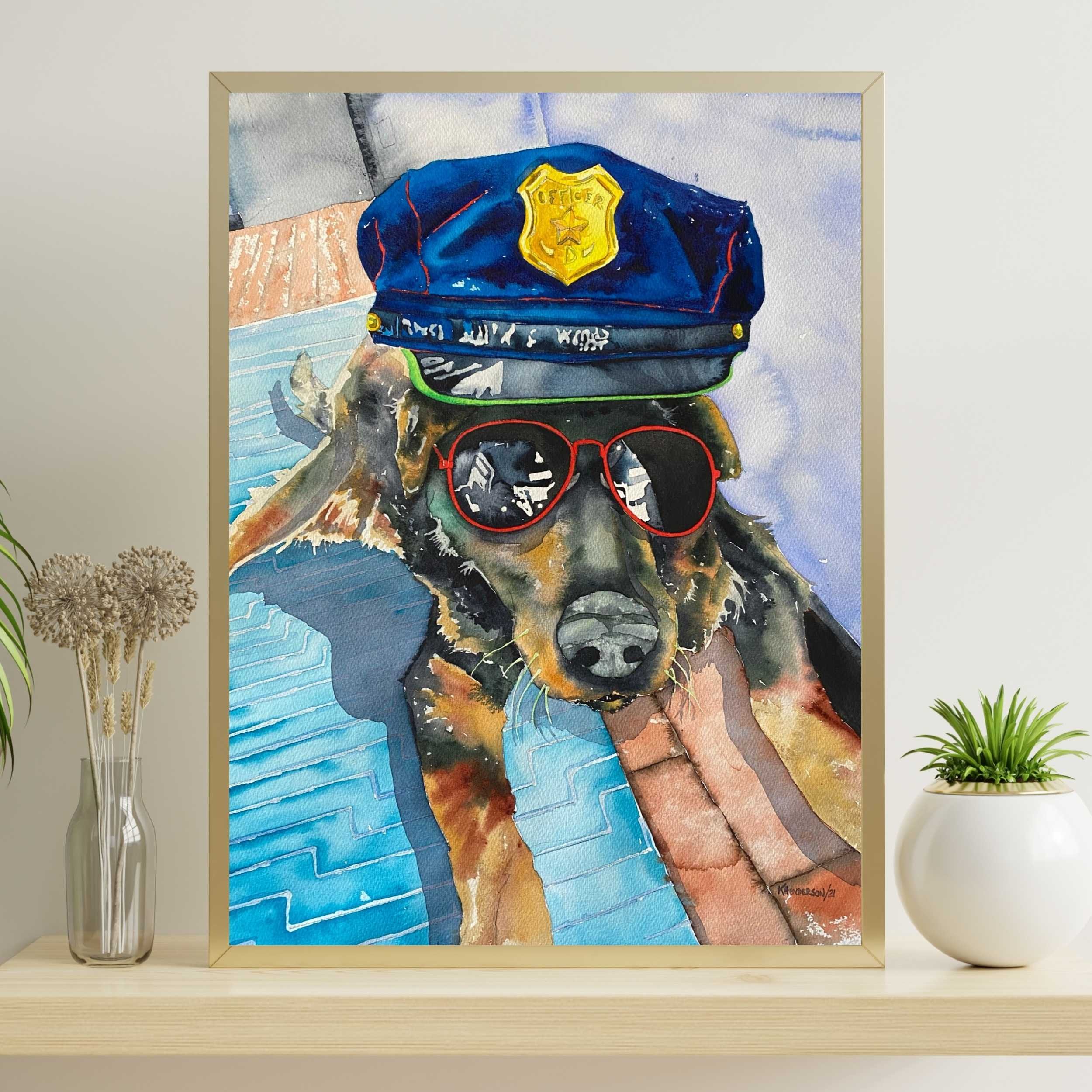 Police K9 Retirement gift