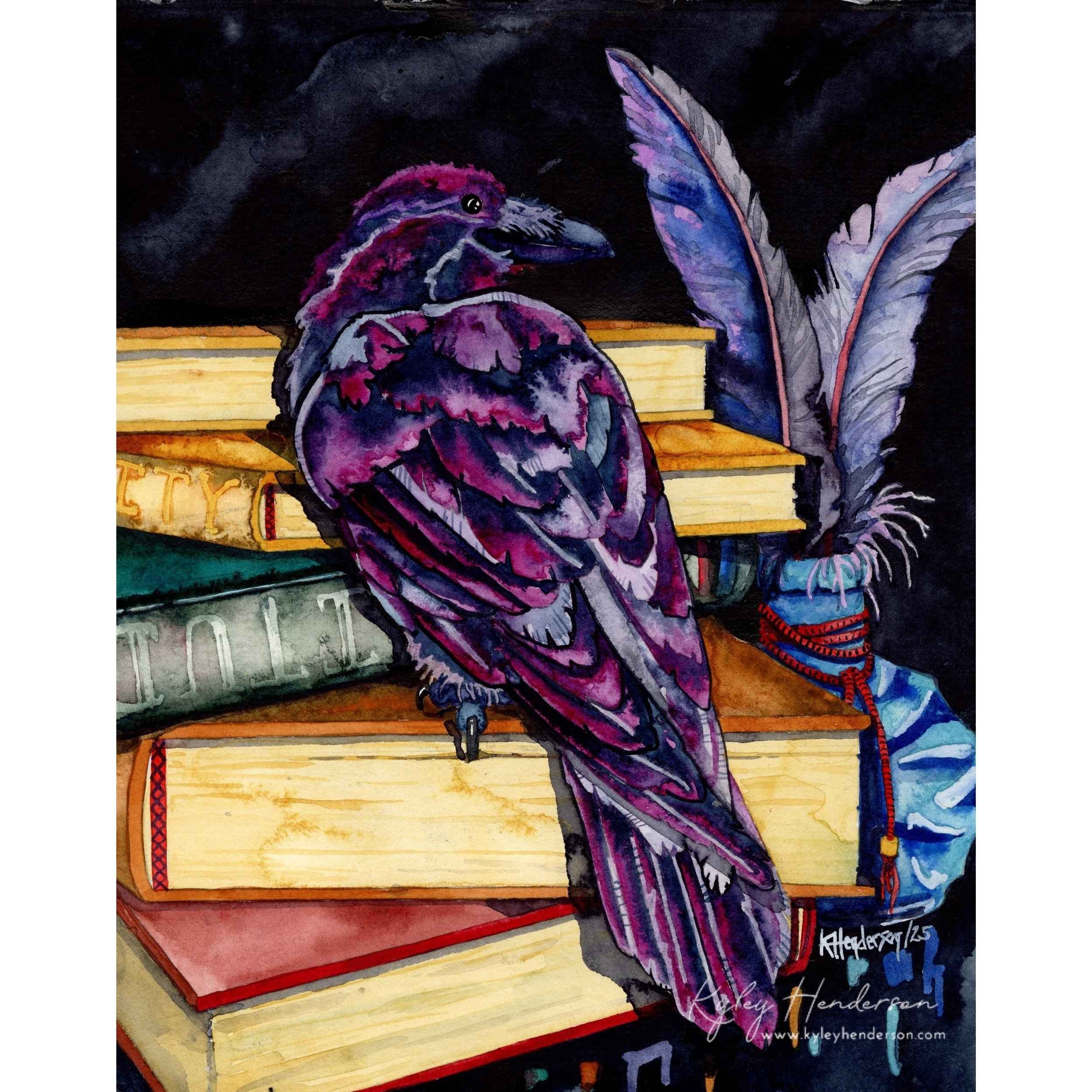 Collector 2025 8x10" watercolor