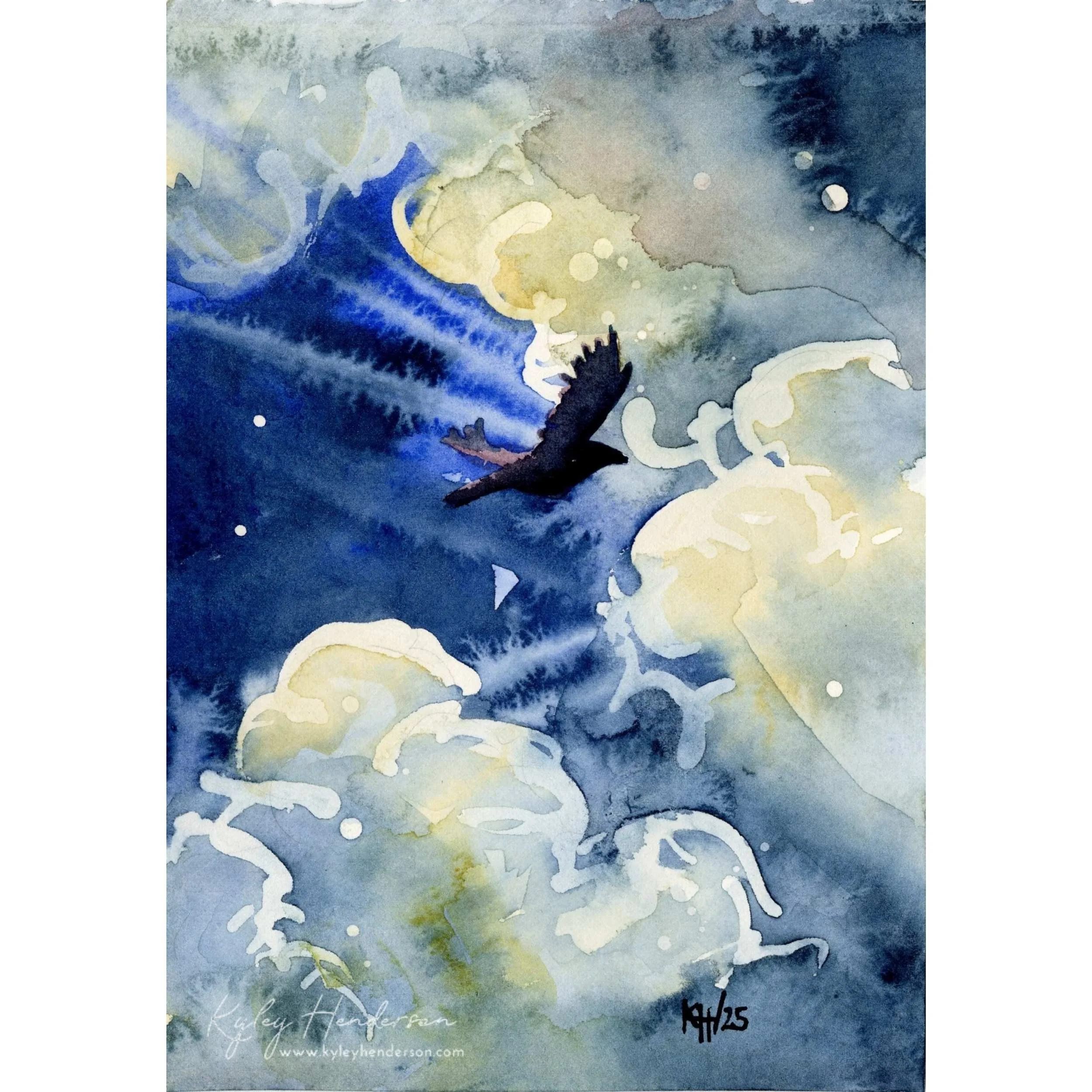 Raven Study I
2025
5x7" Watercolor