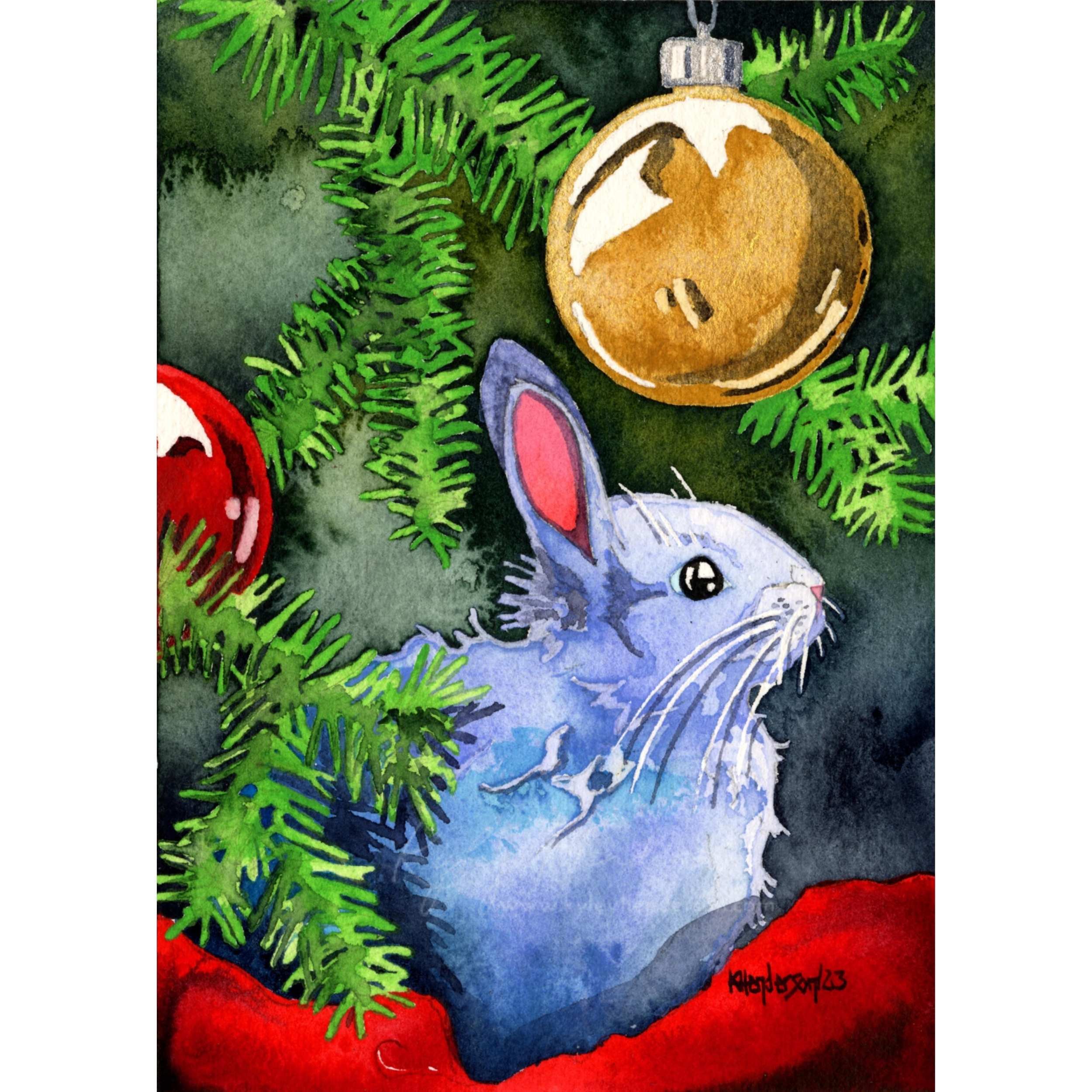 Little Bunny 2023 5x7" Watercolor