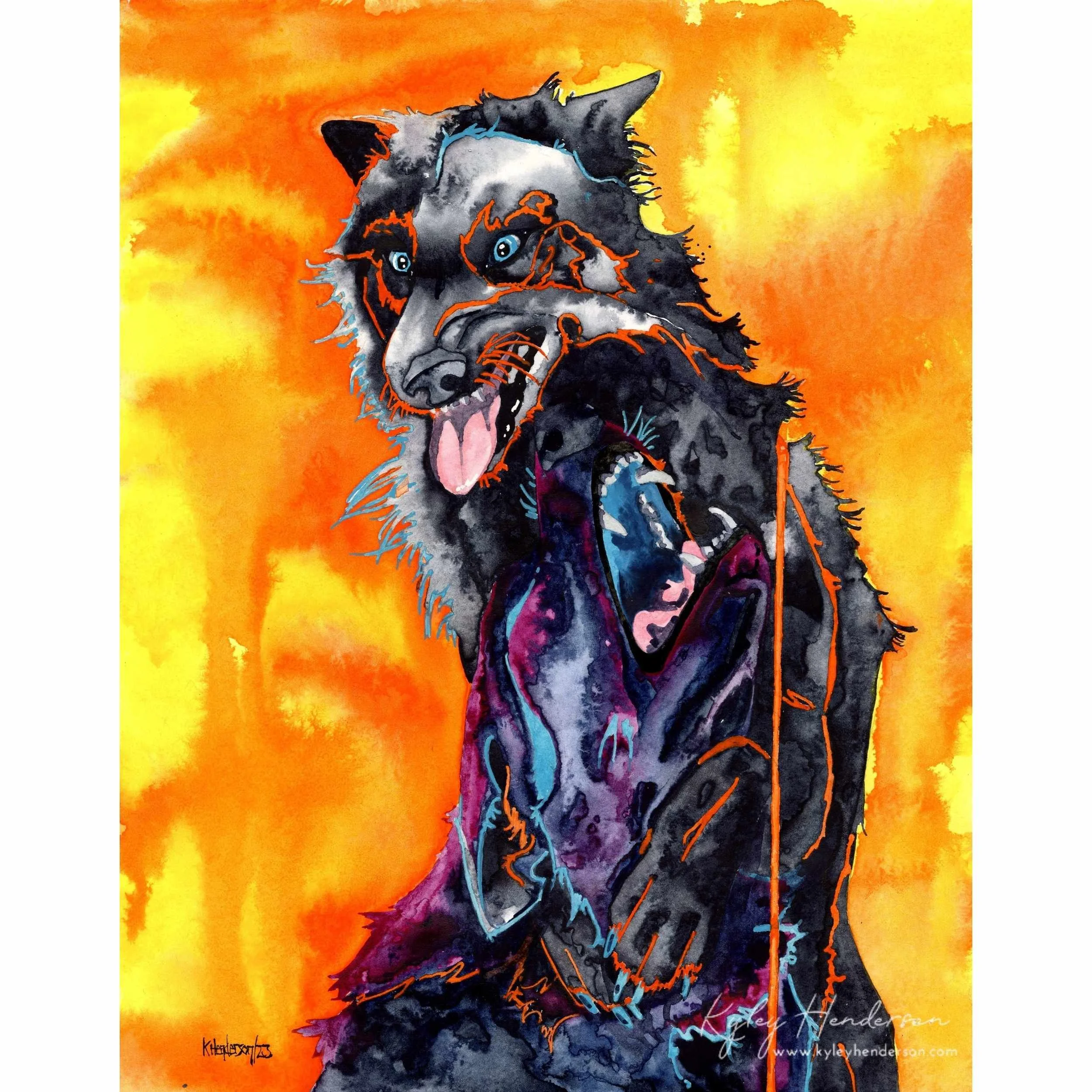 Totem
2023
11x14" Watercolor