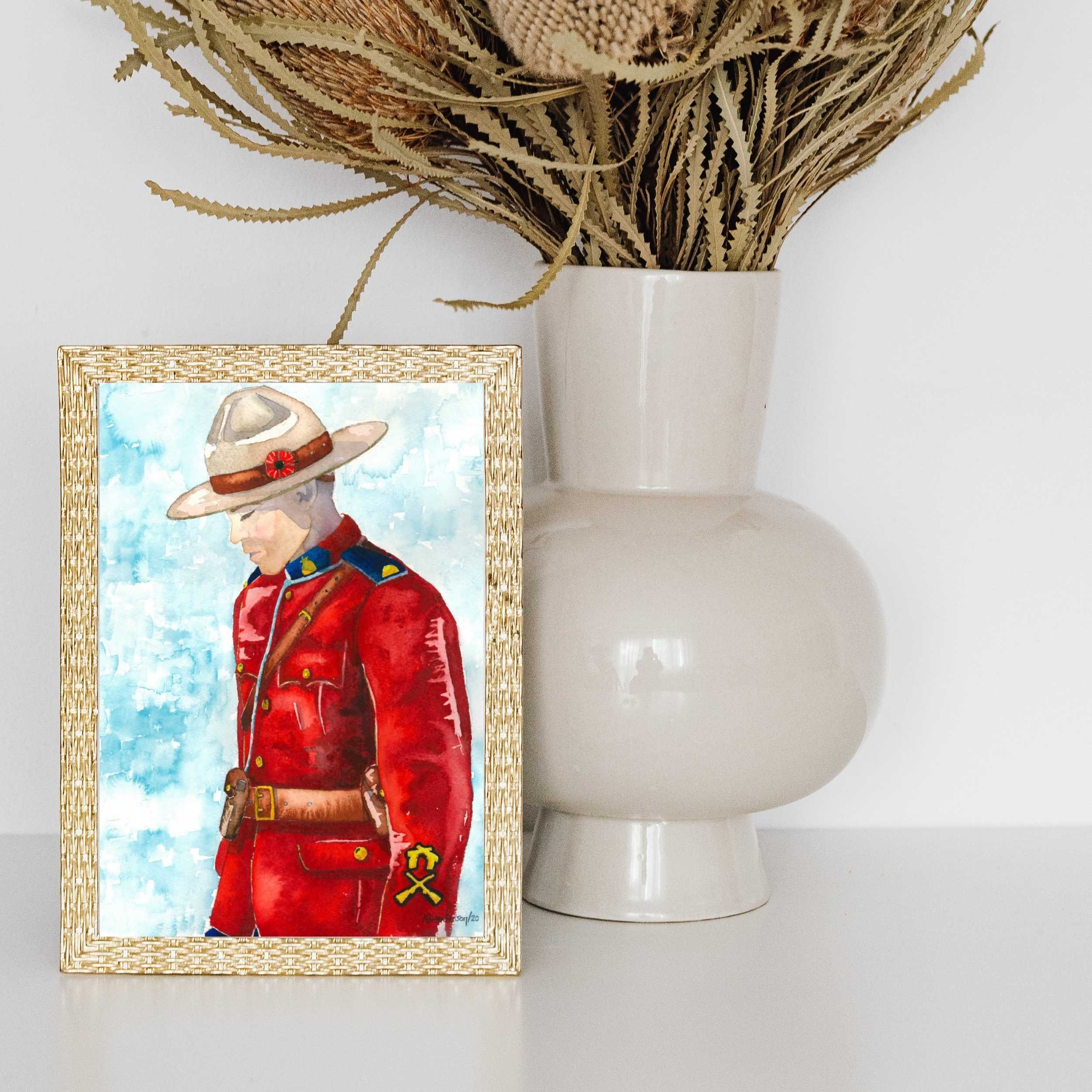 Remembrance Day RCMP gift
