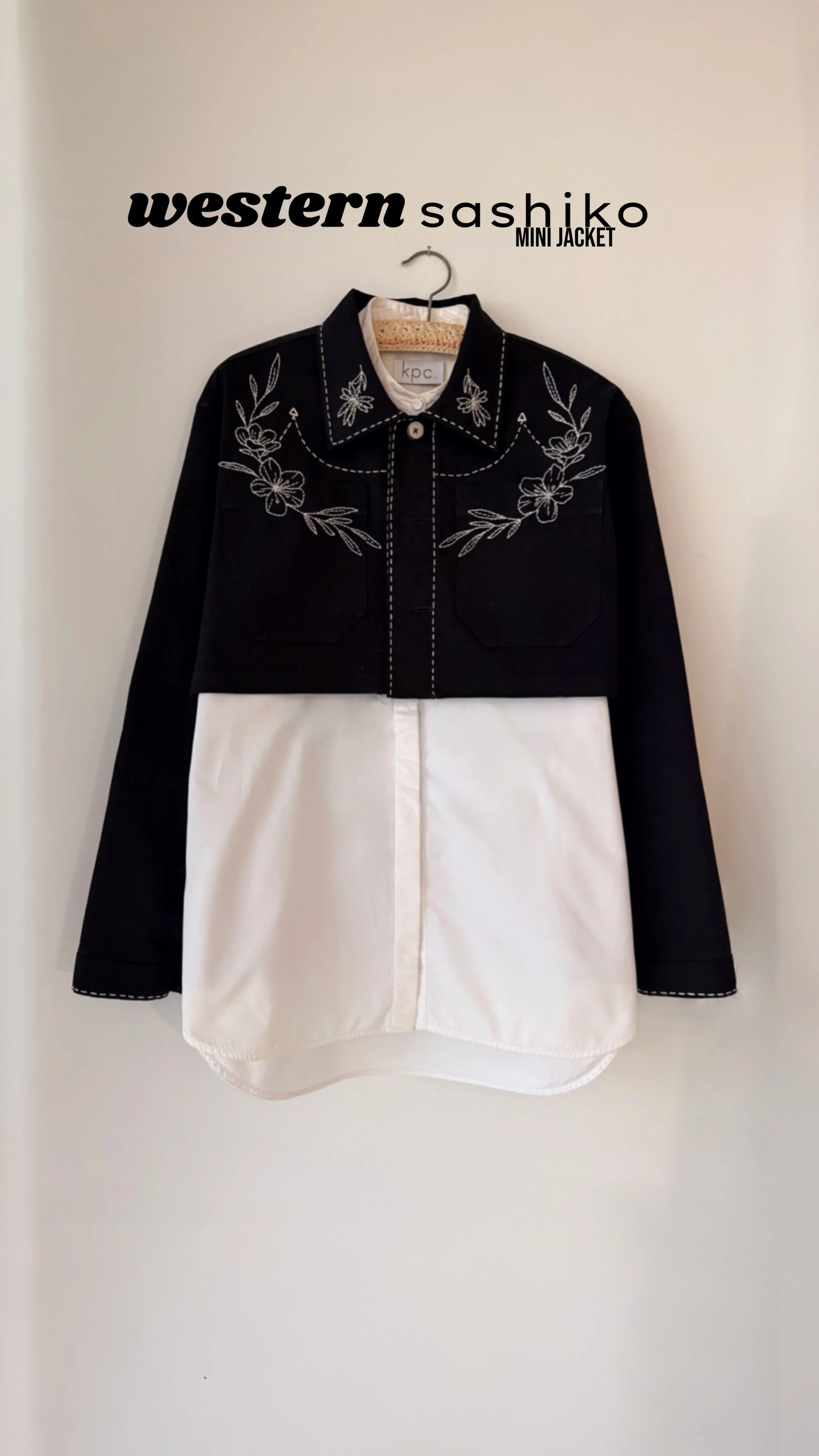 western sashiko jacket.