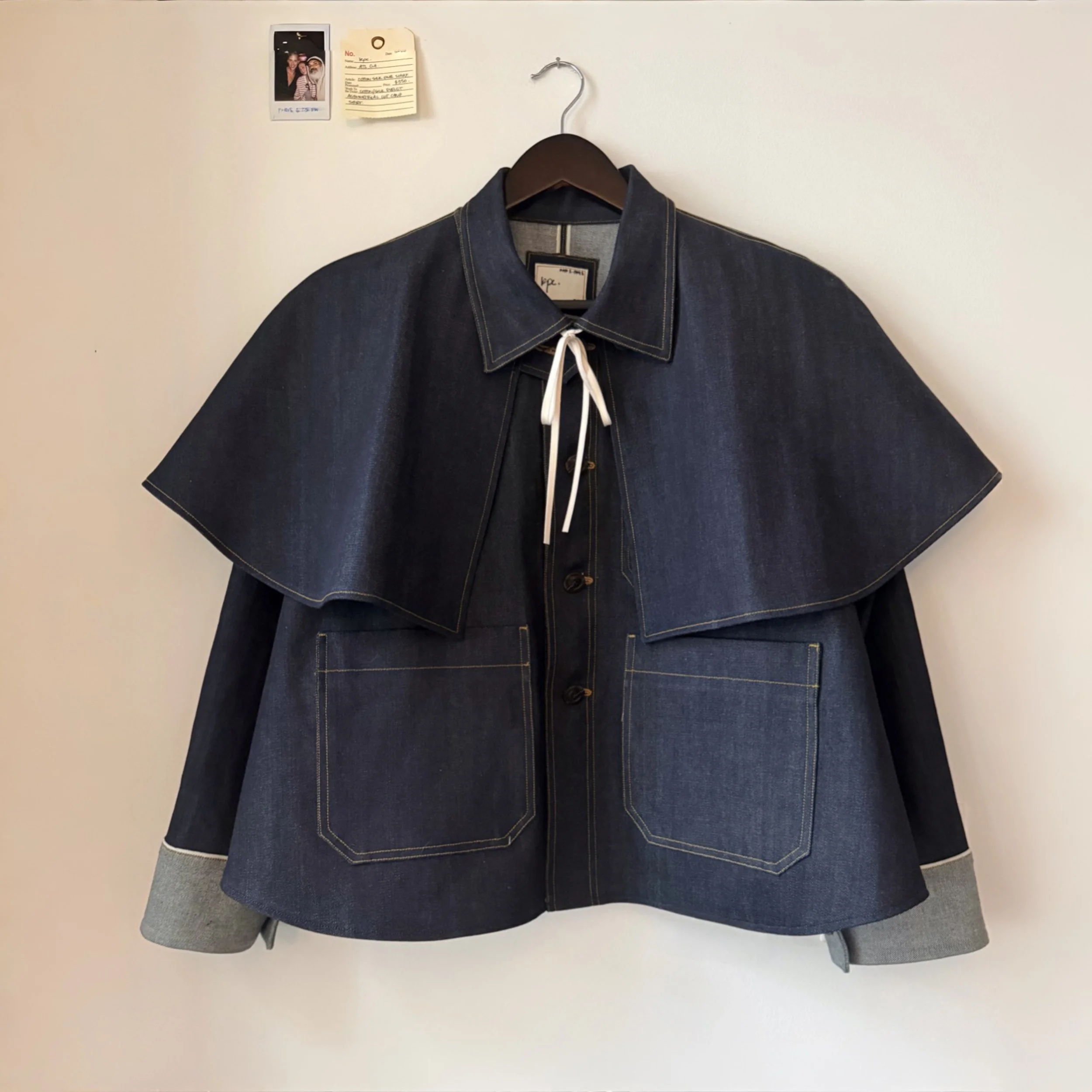 Selvedge Denim Swing Jacket