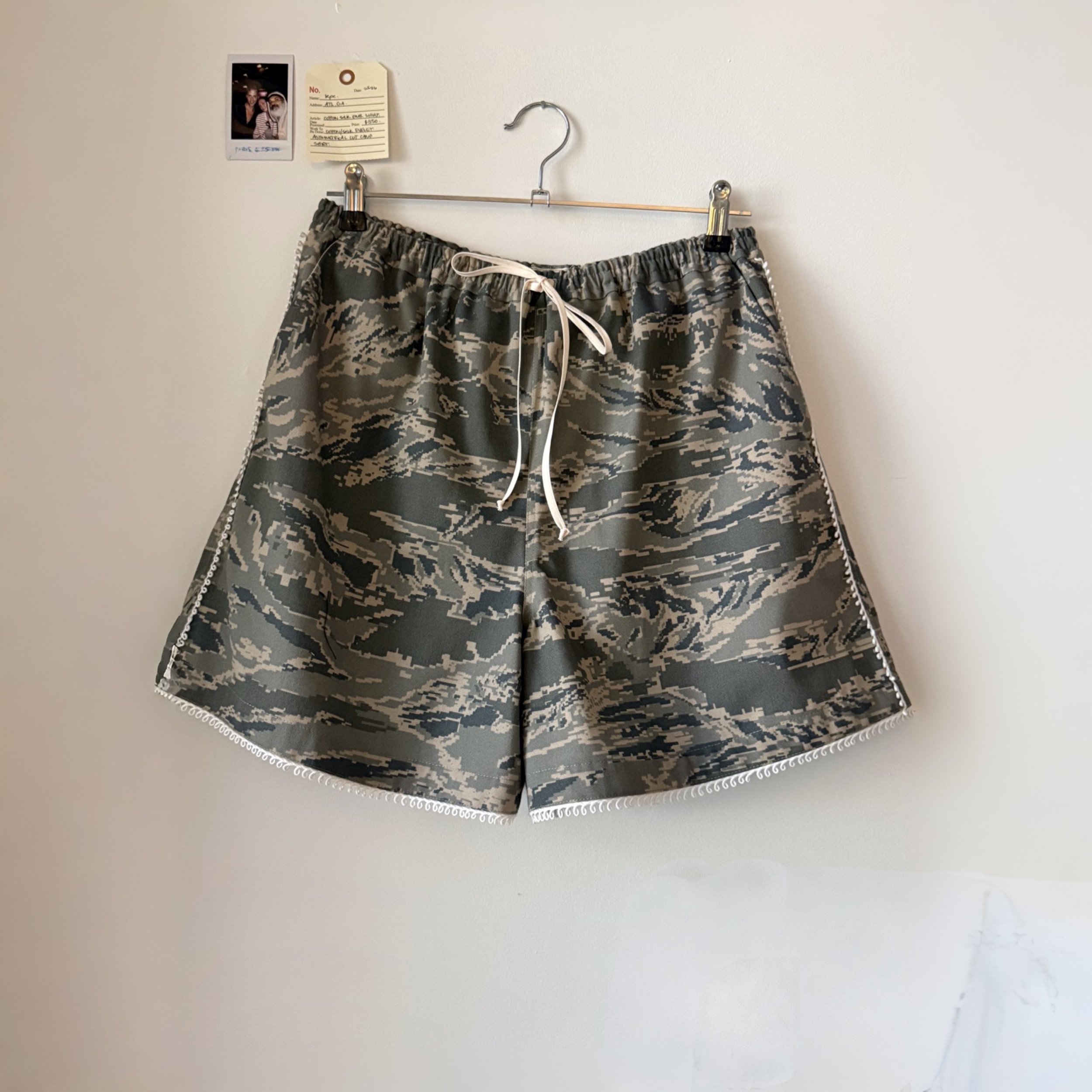 Camo Camp Midi Shorts