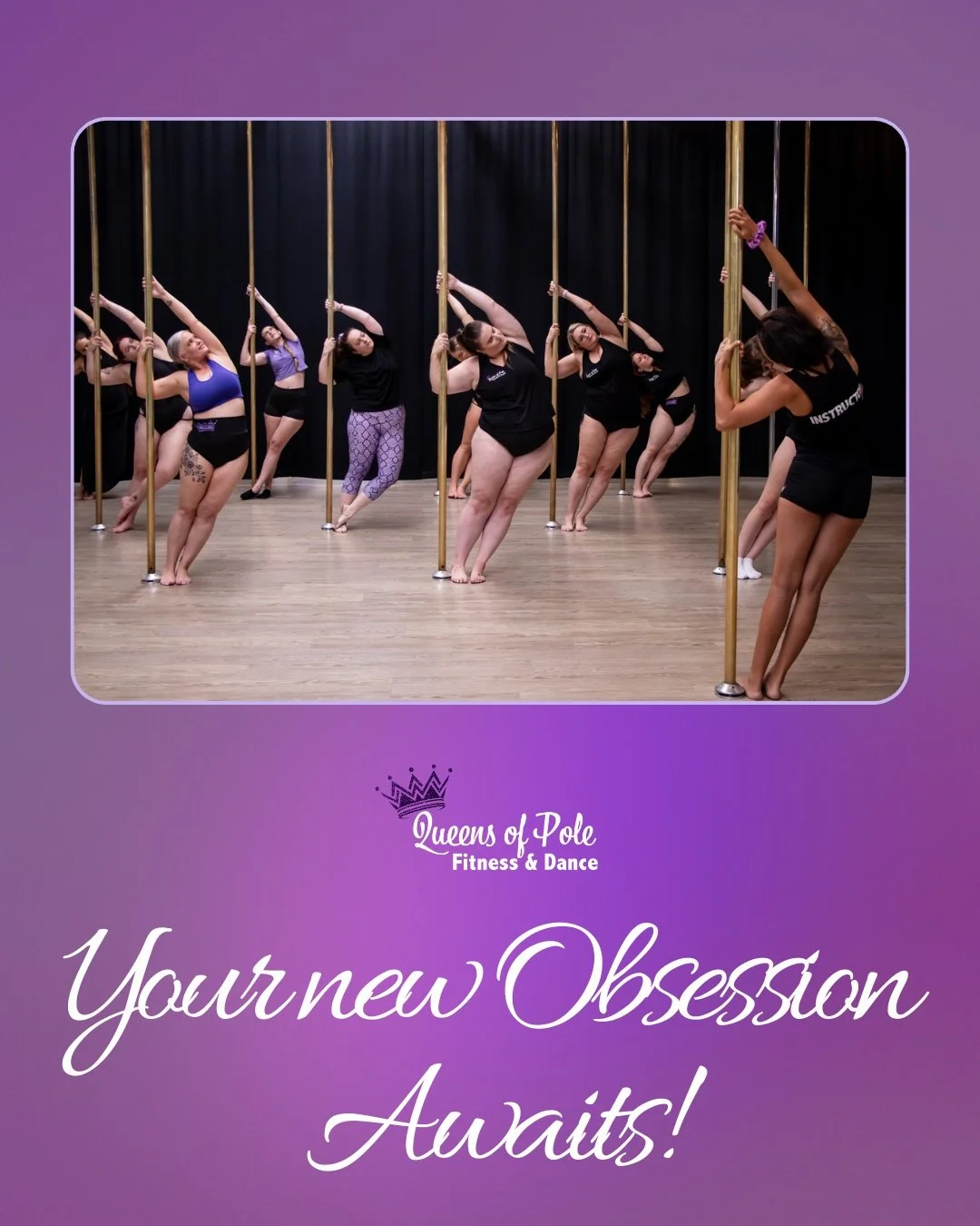 There’s always a spot waiting for you at Queens of Pole. Whether you’re into pole, Pilates, dance, or twerk - we’ve got something for everyone. 💃💪
✨ Here’s the best part: every class is filled with women just like YOU - supp