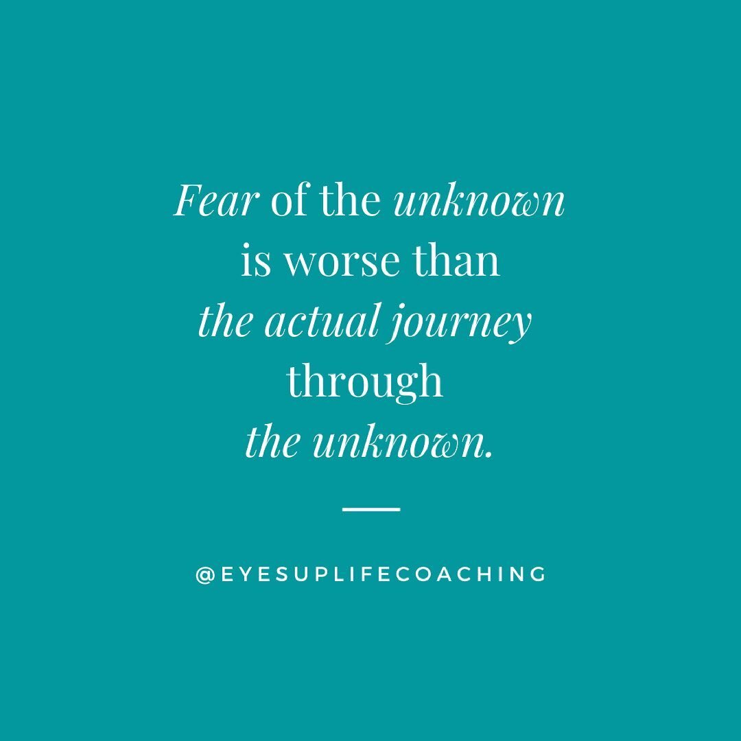 Don&rsquo;t let your fear of what you don&rsquo;t know keep you paralyzed; begin to take the steps you know you need to take. I promise: your fear of the unknown on the other side of that choice you&rsquo;re avoiding is worse than the actual journey 