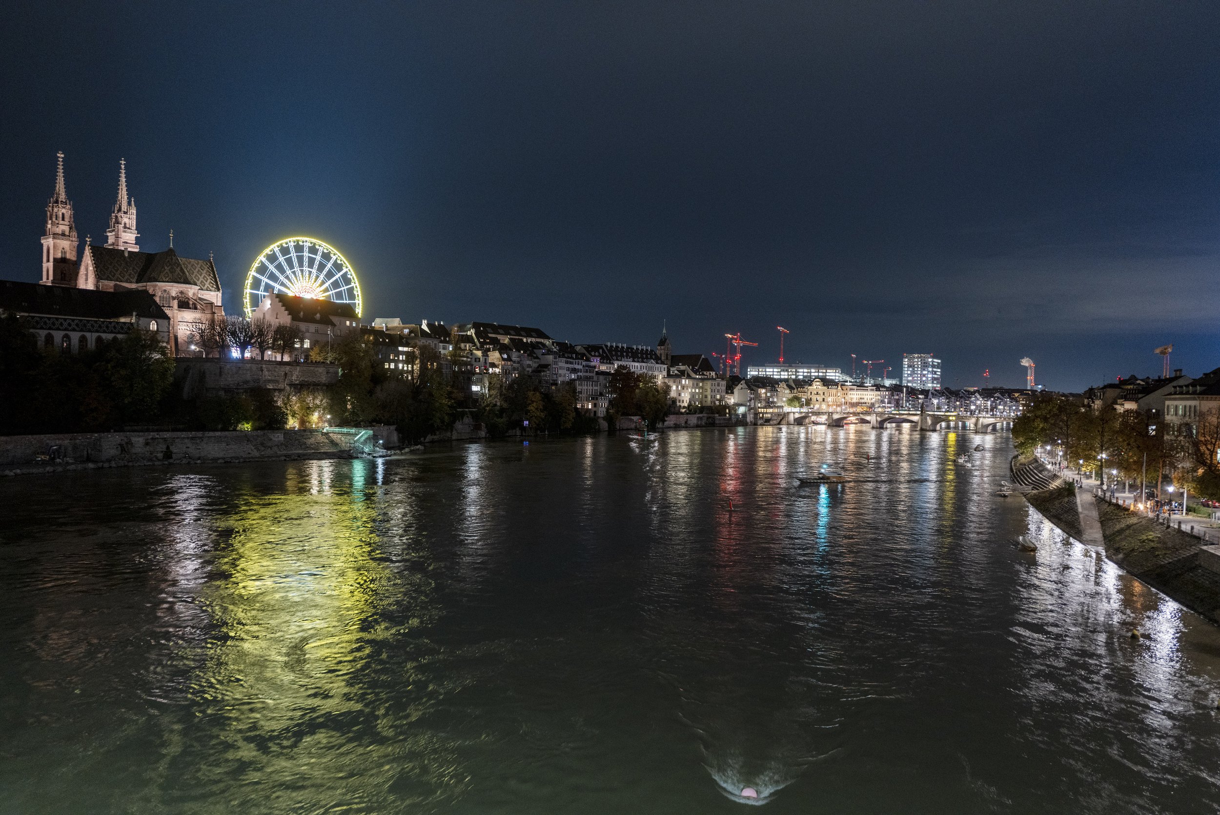 Basel während der Herbstmesse, 2025-10