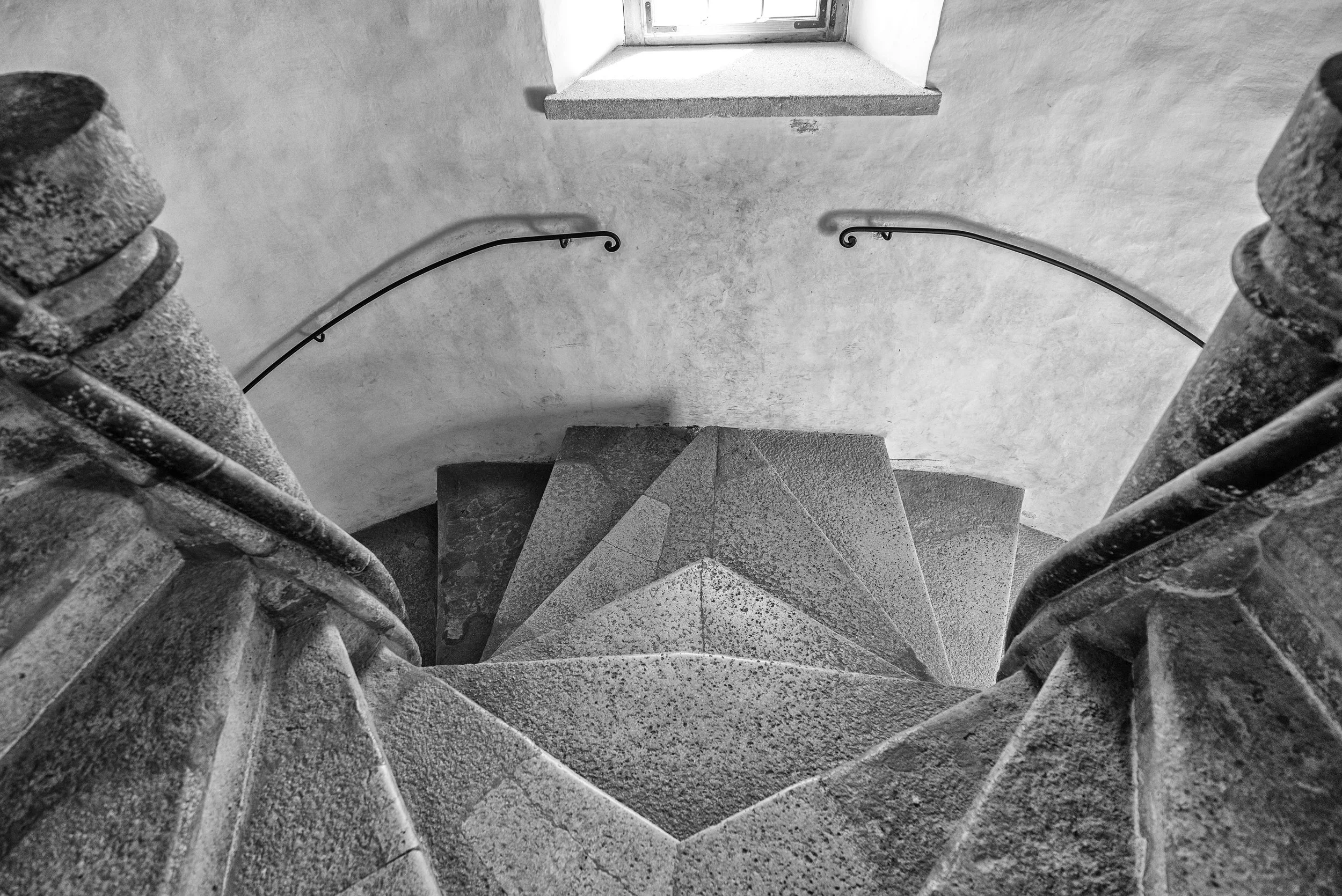 Doppelwendetreppe/ double spiral staircase. Graz Austria 2026-05